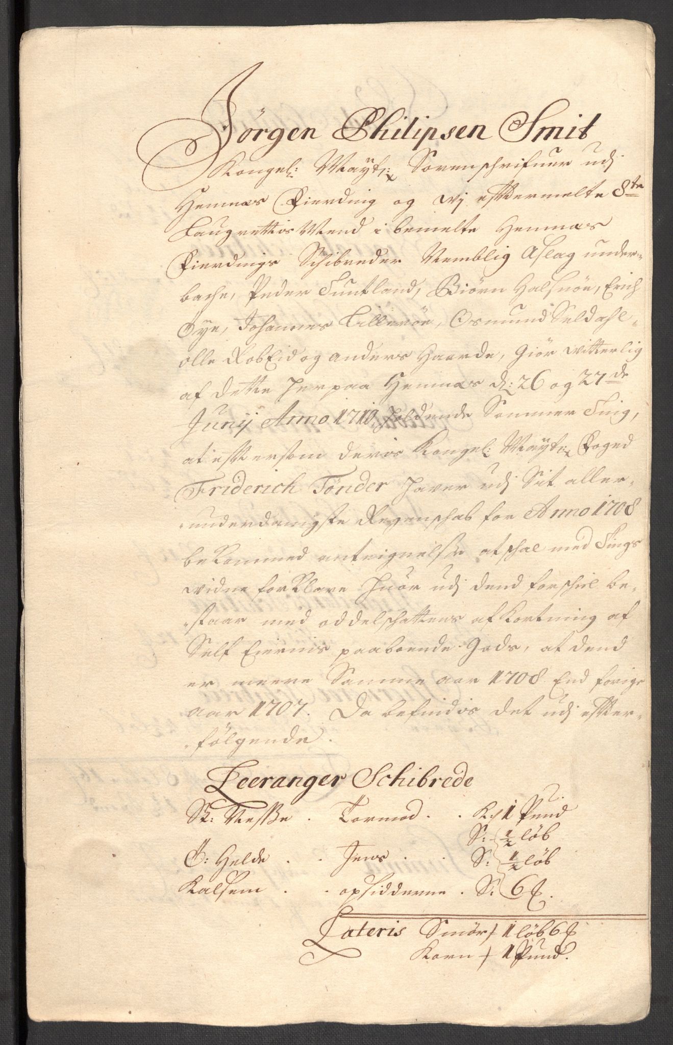 Rentekammeret inntil 1814, Reviderte regnskaper, Fogderegnskap, AV/RA-EA-4092/R47/L2861: Fogderegnskap Ryfylke, 1706-1709, s. 306