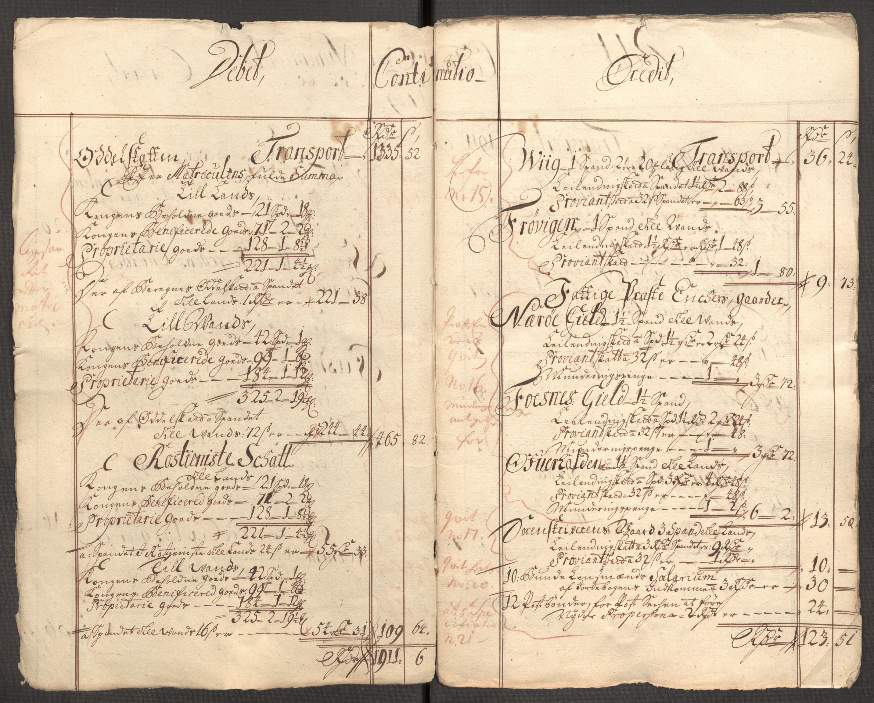 Rentekammeret inntil 1814, Reviderte regnskaper, Fogderegnskap, AV/RA-EA-4092/R64/L4431: Fogderegnskap Namdal, 1709-1710, s. 6