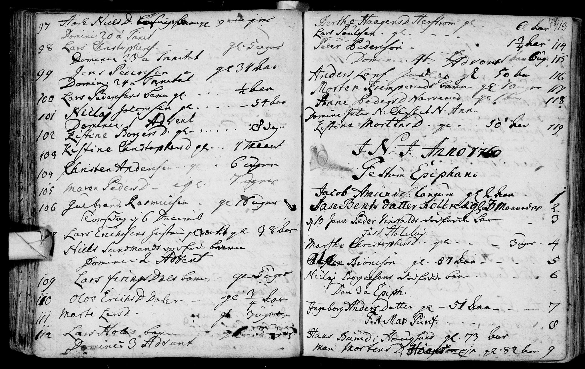 Eiker kirkebøker, SAKO/A-4/F/Fa/L0007: Ministerialbok nr. I 7 /1, 1733-1808, s. 78