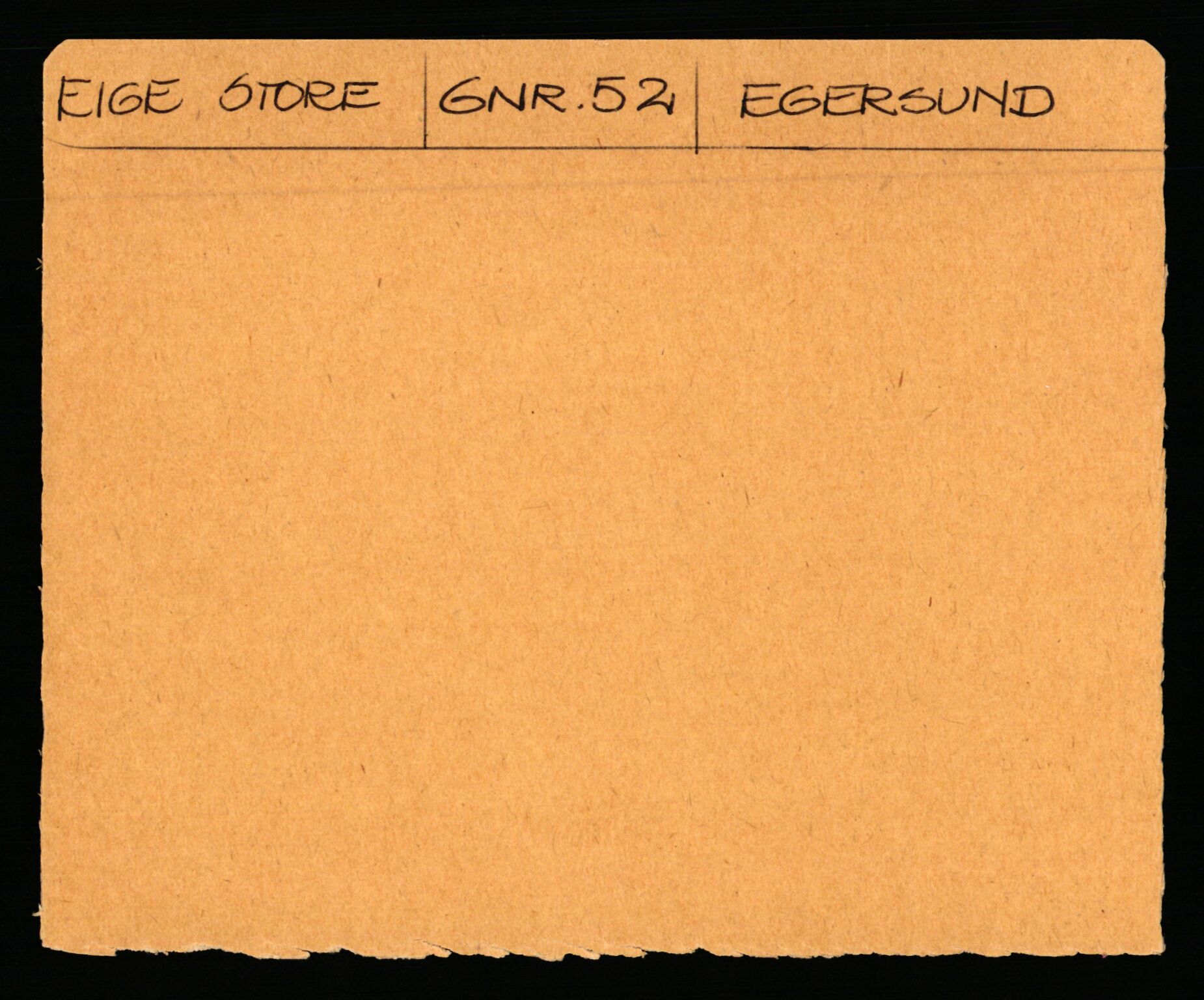Statsarkivet i Stavanger, AV/SAST-A-101971/03/Y/Yk/L0008: Registerkort sortert etter gårdsnavn: Eig - Erlien, 1750-1930, s. 54