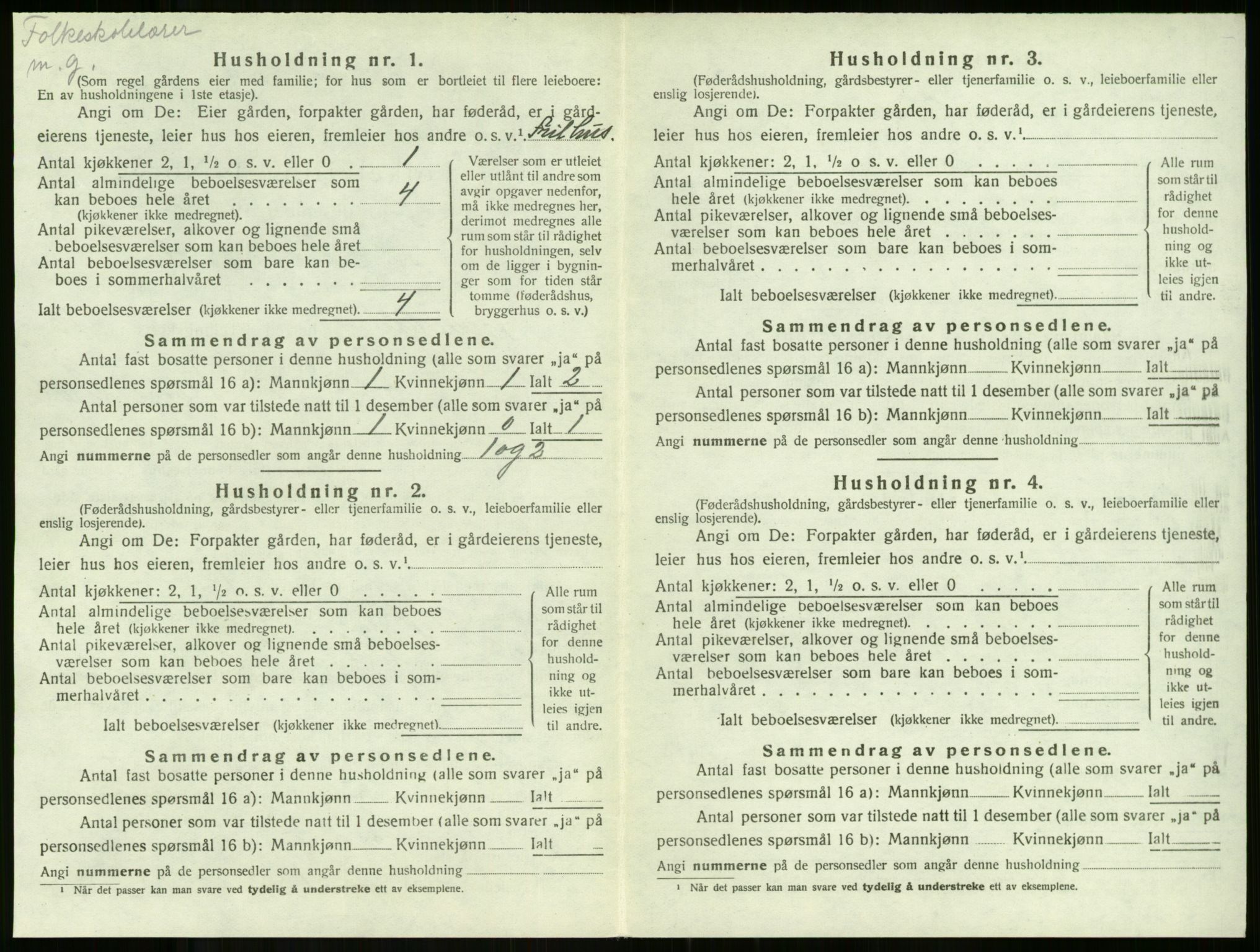 SAKO, Folketelling 1920 for 0719 Andebu herred, 1920, s. 740