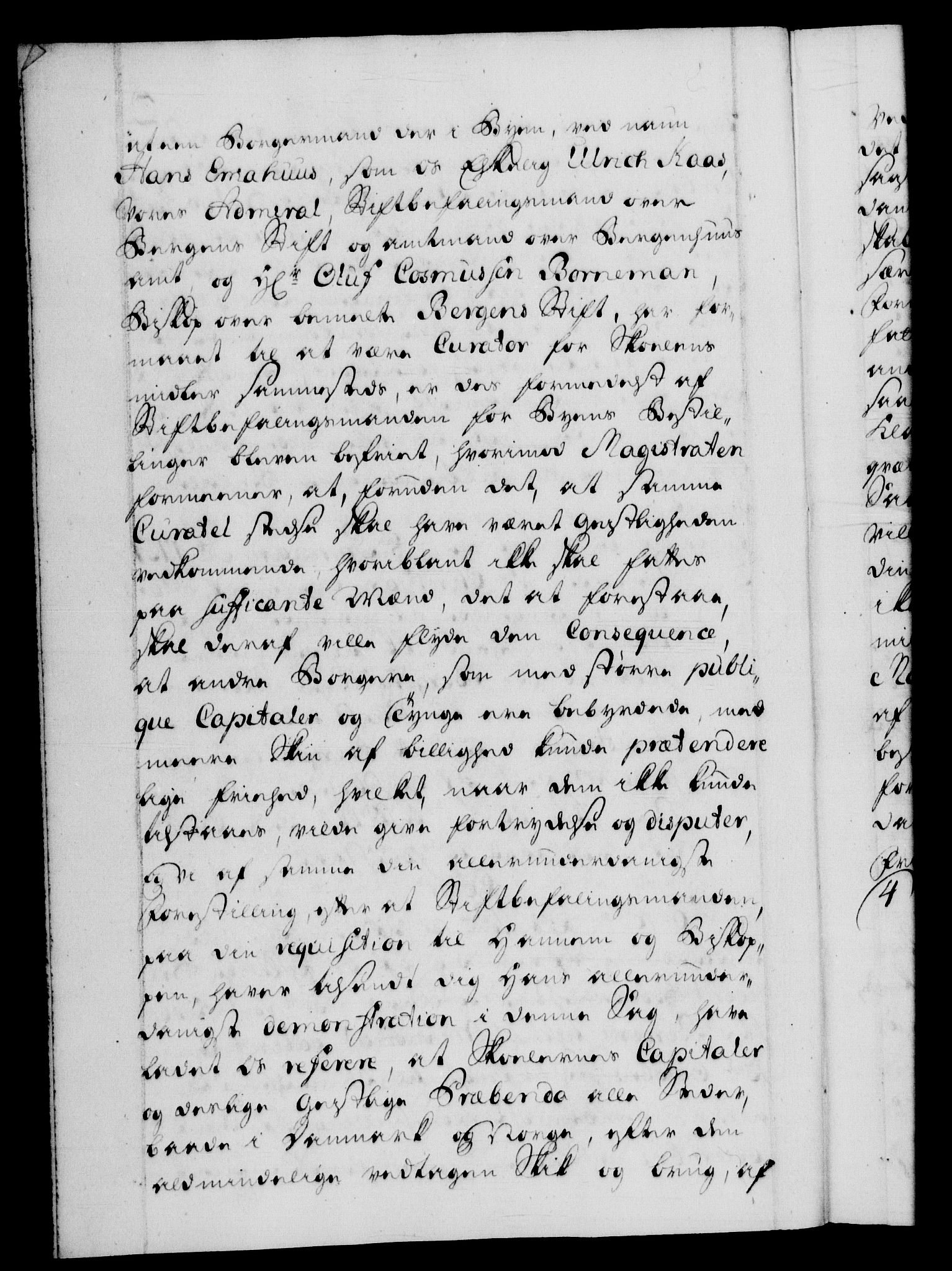 Danske Kanselli 1572-1799, AV/RA-EA-3023/F/Fc/Fca/Fcab/L0026: Norske tegnelser, 1734-1735, s. 2b