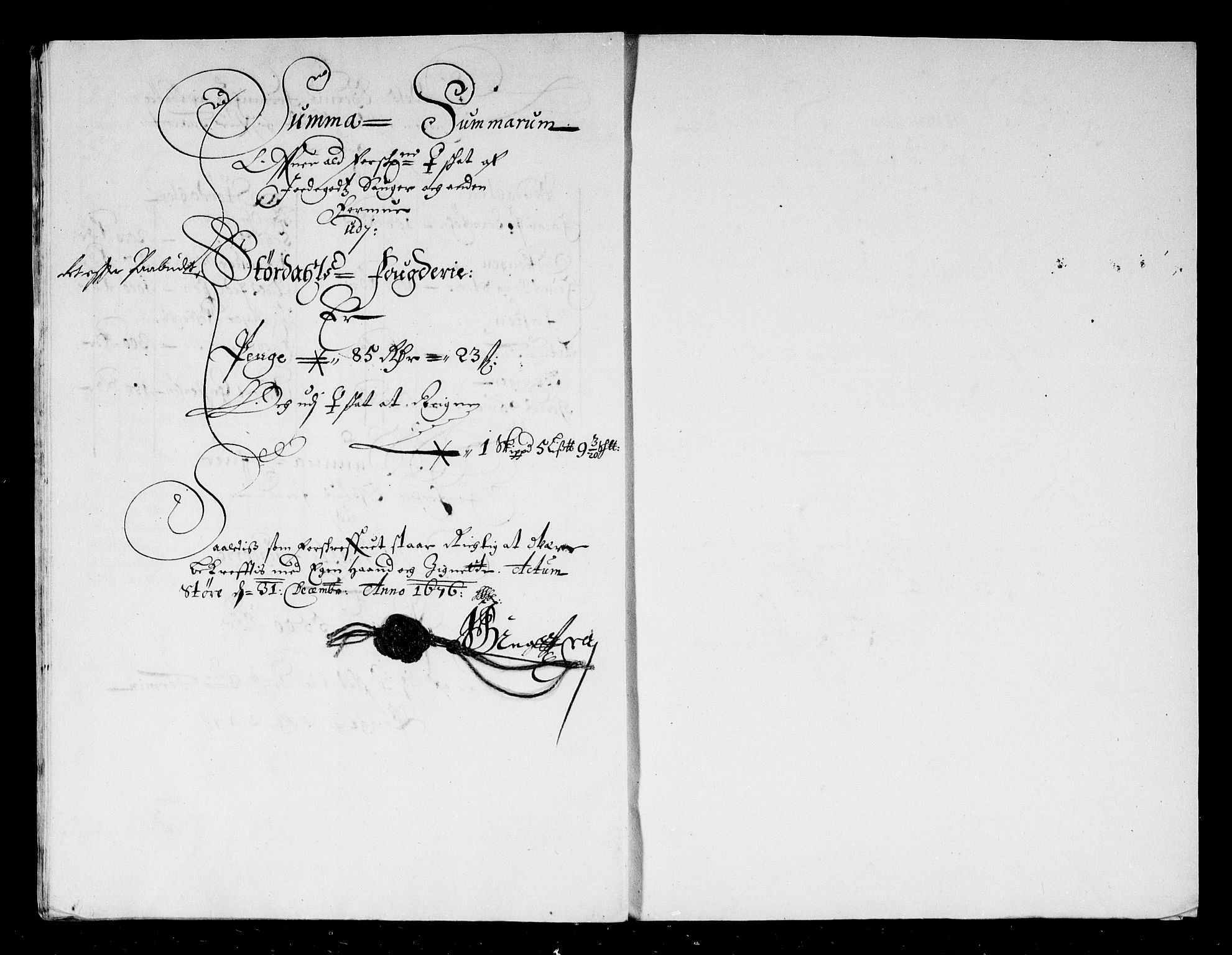 Rentekammeret inntil 1814, Reviderte regnskaper, Stiftamtstueregnskaper, Trondheim stiftamt og Nordland amt, AV/RA-EA-6044/R/Rd/L0045: Trondheim stiftamt, 1674-1676