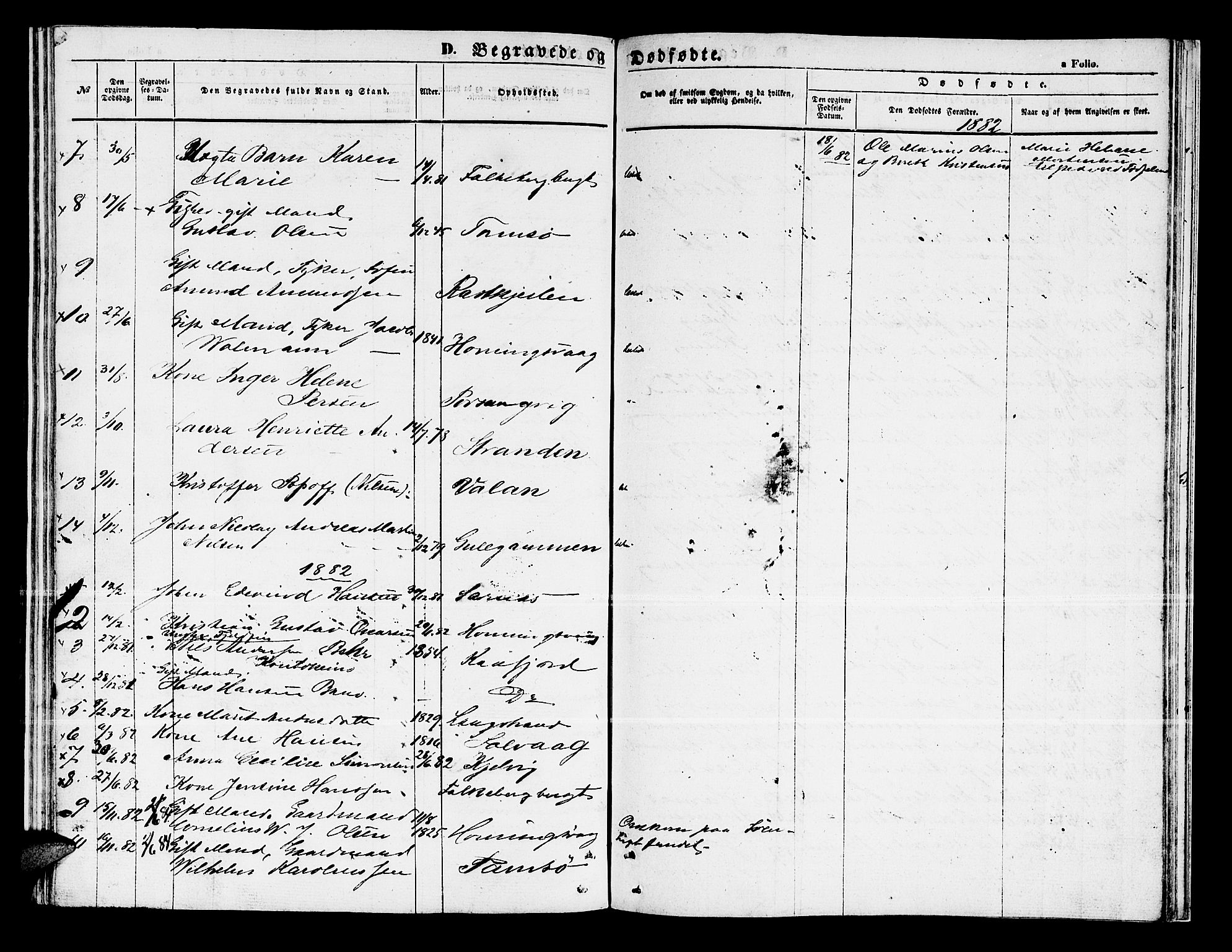 Måsøy sokneprestkontor, AV/SATØ-S-1348/H/Hb/L0003klokker: Klokkerbok nr. 3, 1861-1886