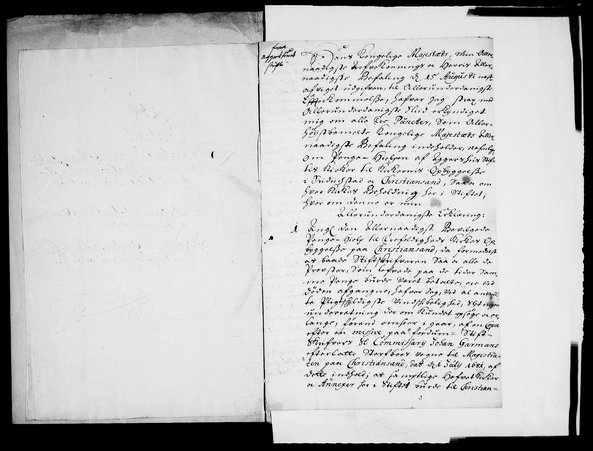 Danske Kanselli, Skapsaker, AV/RA-EA-4061/F/L0066: Skap 14, pakke 324-333, 1623-1686, s. 81