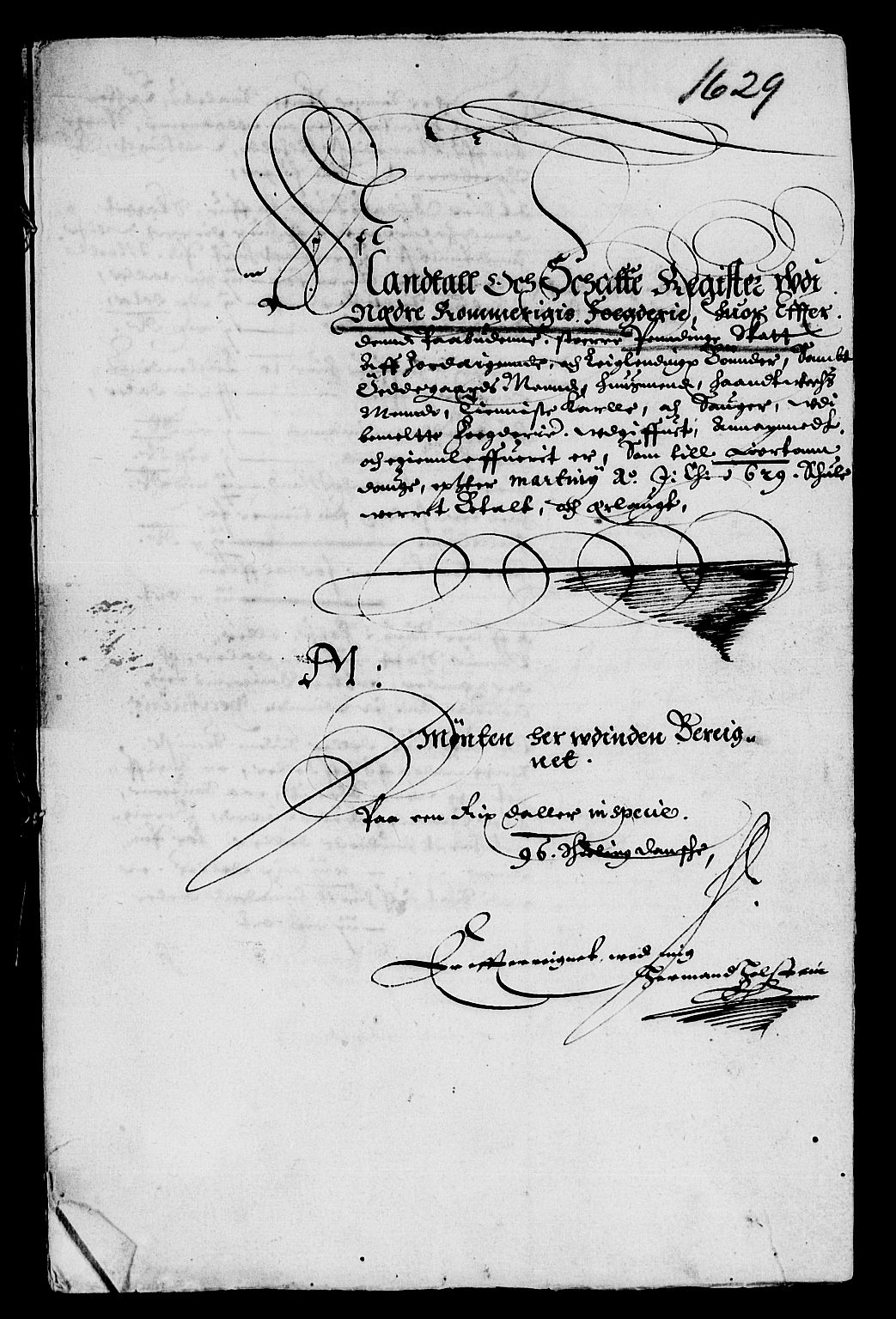 Rentekammeret inntil 1814, Reviderte regnskaper, Lensregnskaper, AV/RA-EA-5023/R/Rb/Rba/L0096: Akershus len, 1629-1630