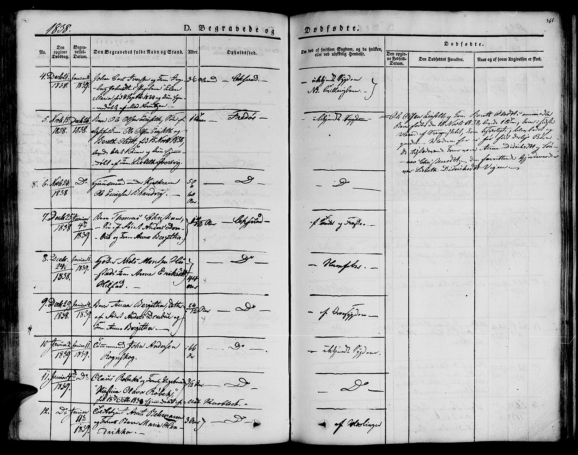 Ministerialprotokoller, klokkerbøker og fødselsregistre - Møre og Romsdal, AV/SAT-A-1454/572/L0843: Ministerialbok nr. 572A06, 1832-1842, s. 365