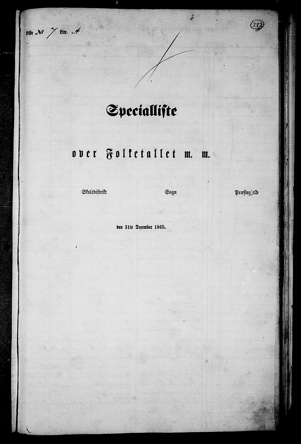 RA, Folketelling 1865 for 1914P Trondenes prestegjeld, 1865, s. 167
