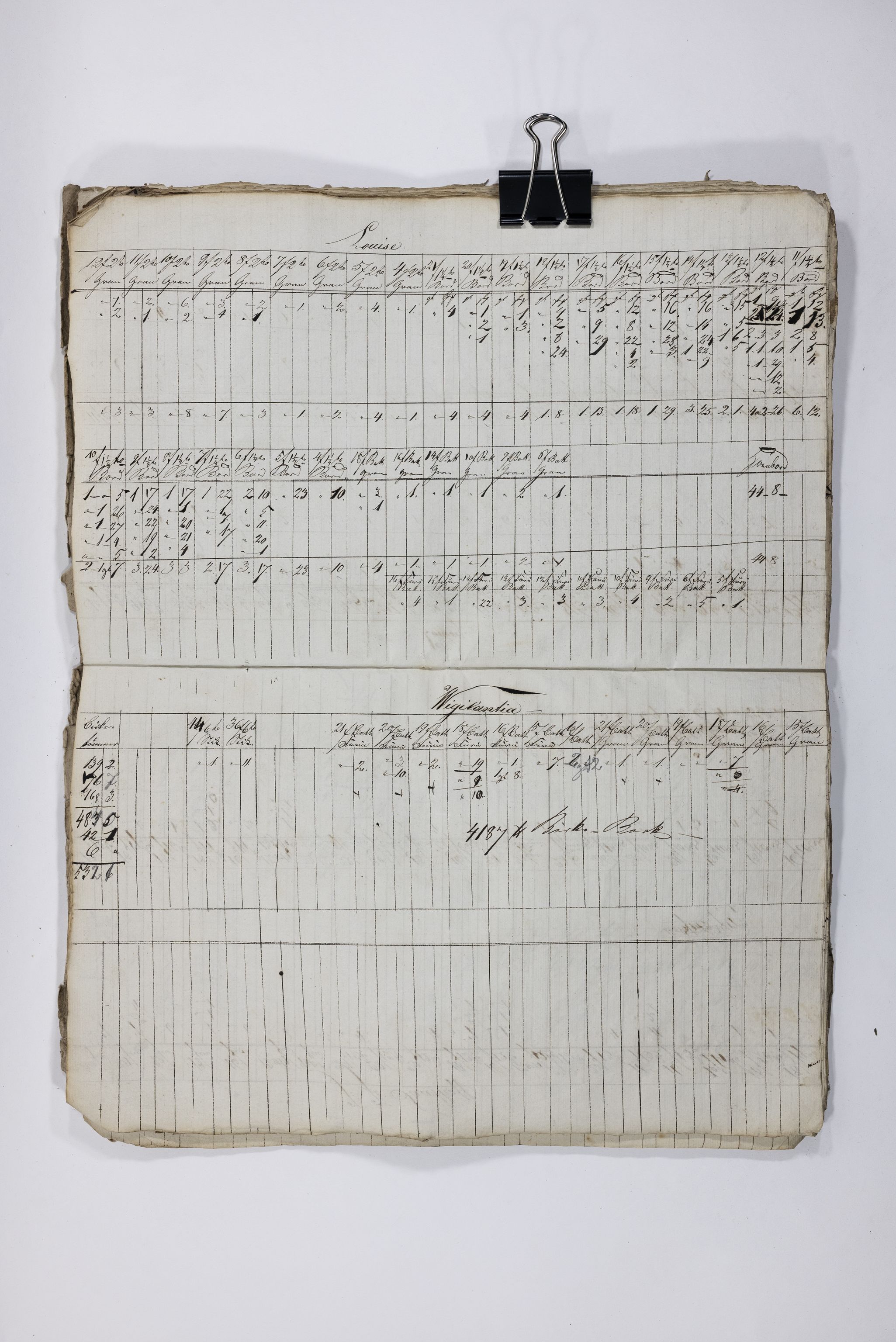 Blehr/ Kjellestad, TEMU/TGM-A-1212/E/Eb/L0002: Ladnings Bog for aaret 1834, 1834, s. 30