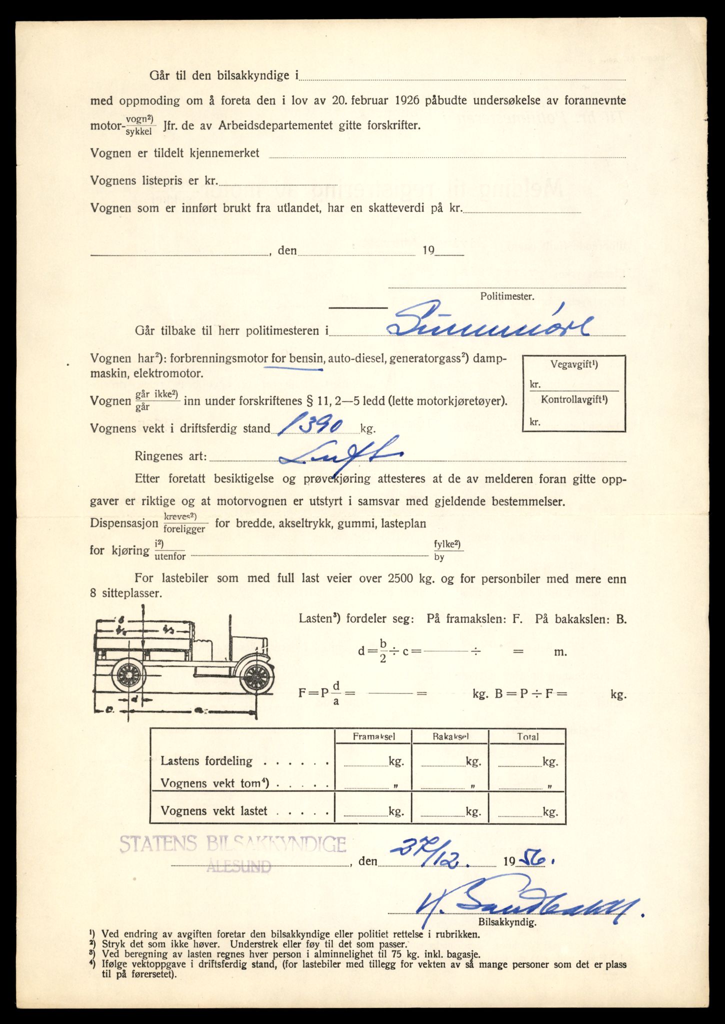 Møre og Romsdal vegkontor - Ålesund trafikkstasjon, AV/SAT-A-4099/F/Fe/L0048: Registreringskort for kjøretøy T 14721 - T 14863, 1927-1998, s. 2972
