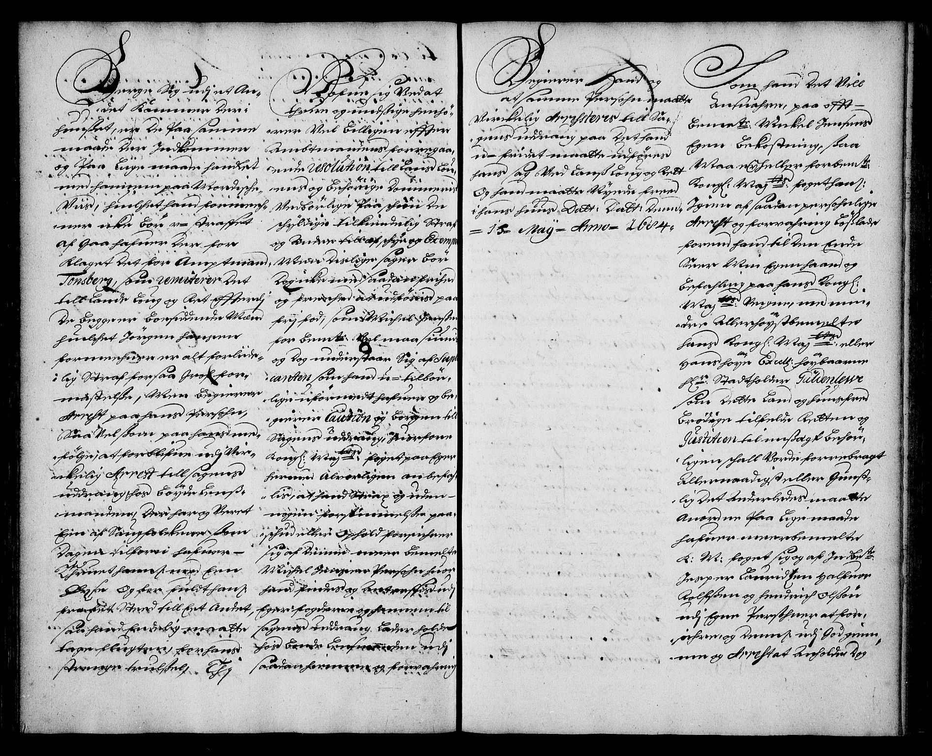 Stattholderembetet 1572-1771, AV/RA-EA-2870/Ae/L0001: Supplikasjons- og resolusjonsprotokoll, 1683-1684