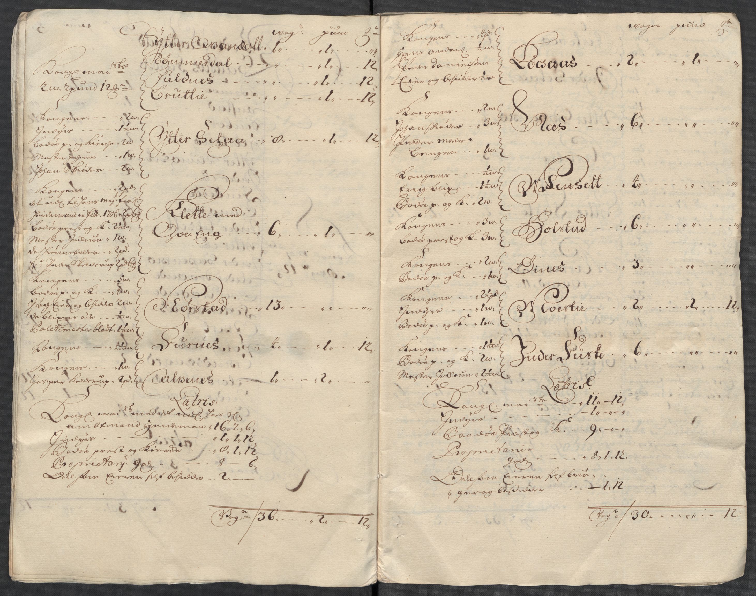 Rentekammeret inntil 1814, Reviderte regnskaper, Fogderegnskap, AV/RA-EA-4092/R66/L4582: Fogderegnskap Salten, 1711-1712, s. 308