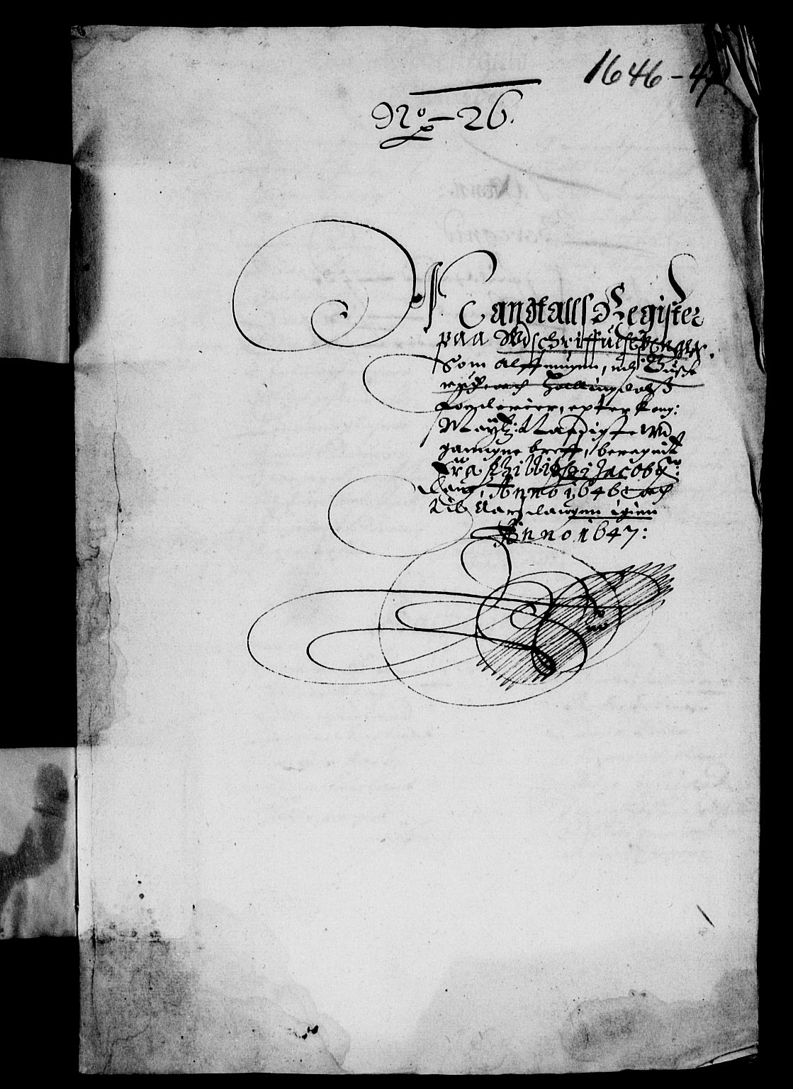 Rentekammeret inntil 1814, Reviderte regnskaper, Lensregnskaper, RA/EA-5023/R/Rb/Rba/L0190: Akershus len, 1645-1647