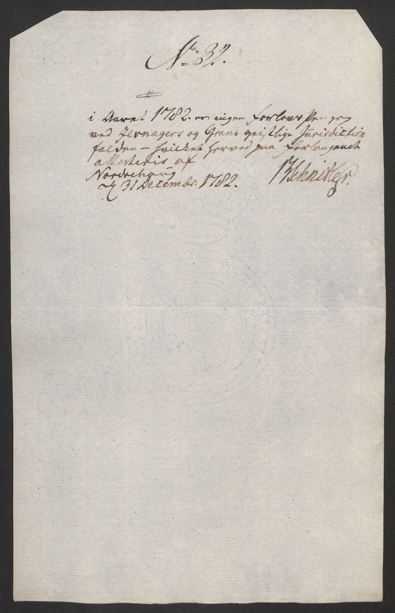 Rentekammeret inntil 1814, Reviderte regnskaper, Fogderegnskap, AV/RA-EA-4092/R19/L1369: Fogderegnskap Toten, Hadeland og Vardal, 1782, s. 146