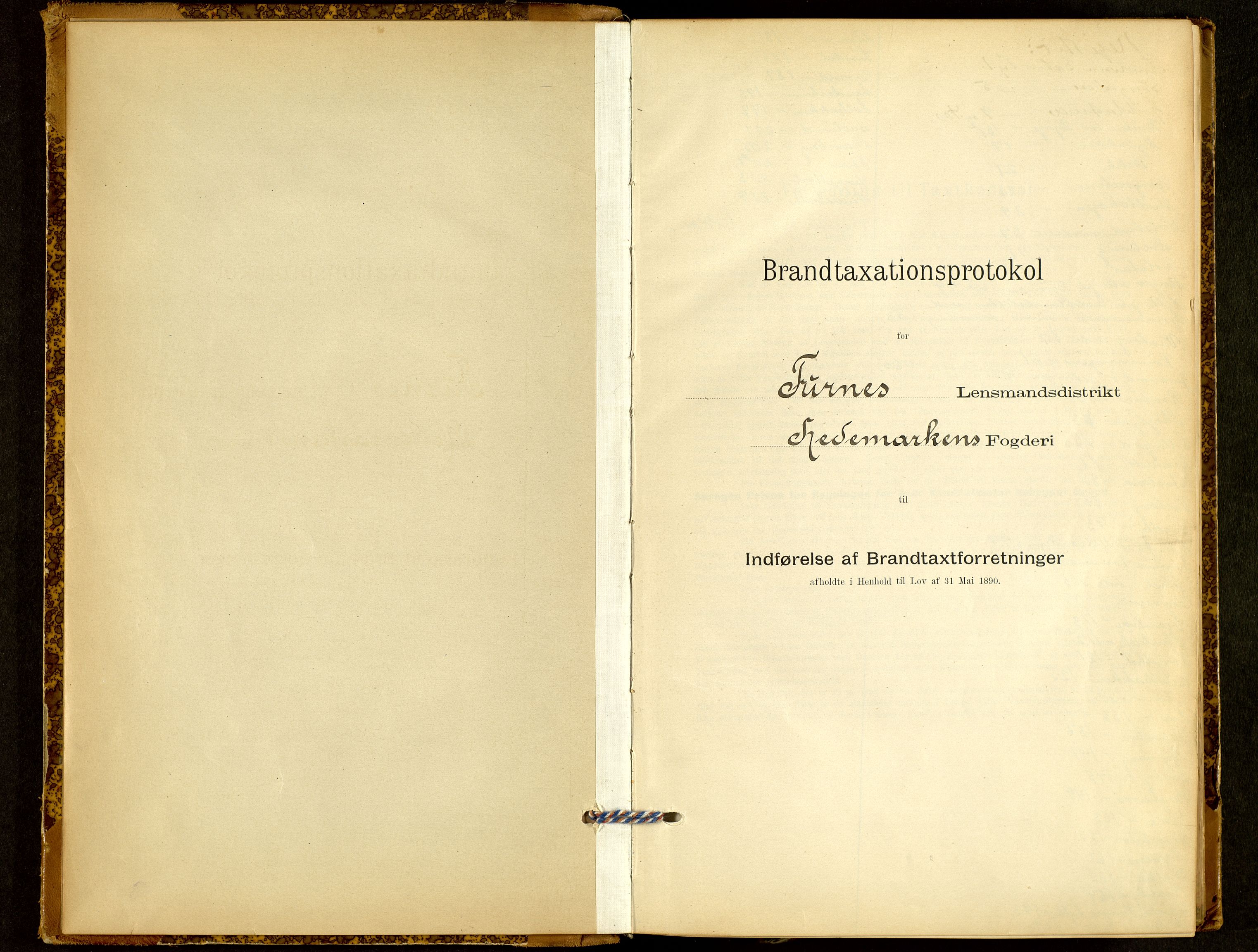 Norges Brannkasse, Furnes, SAH/NBRANF-004/F/L0006: Branntakstprotokoll, 1908-1954