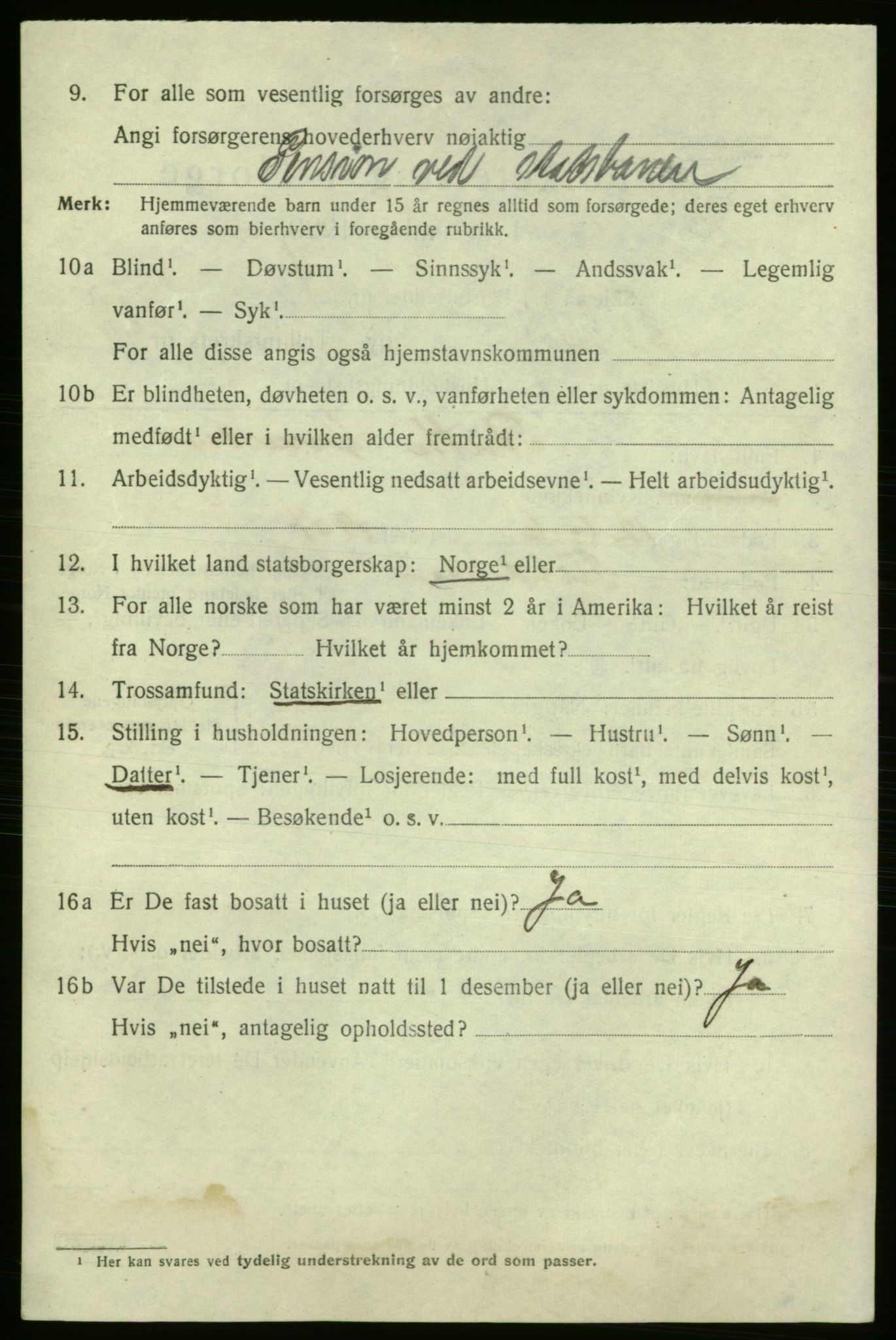 SAO, Folketelling 1920 for 0101 Fredrikshald kjøpstad, 1920, s. 27260