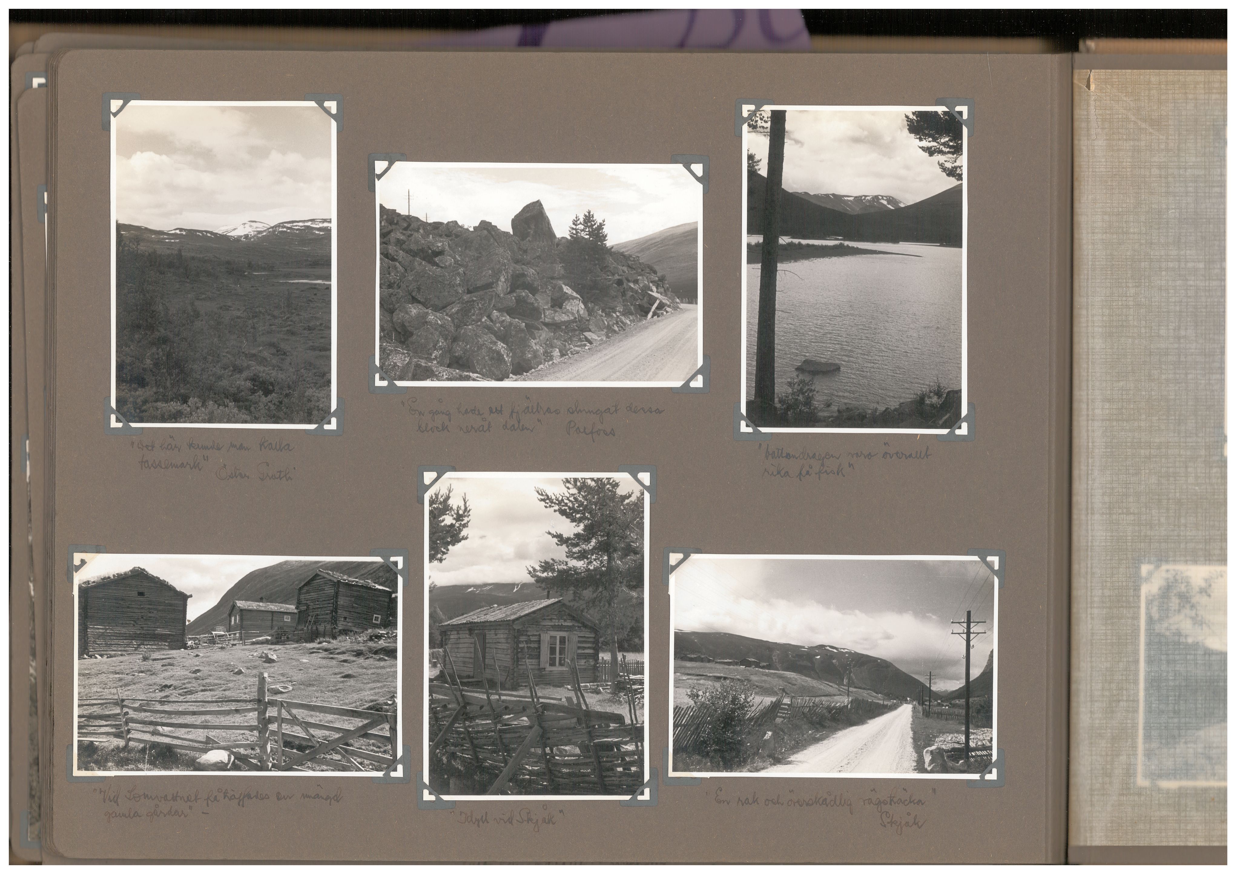 Familien Malmros' på reise i Norge - fotoalbum, SAB/SAB/PA-0313/U/L0001: Fotoalbum, 1935, s. 38