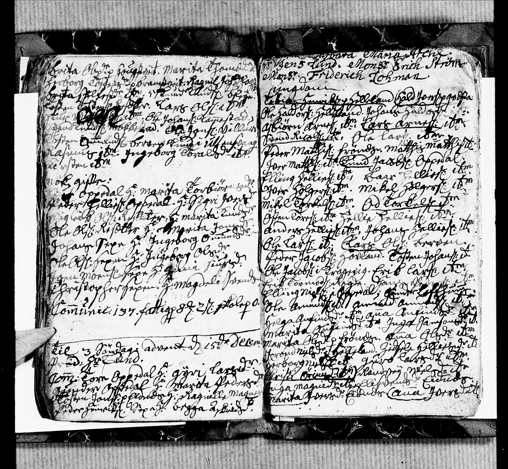 Ullensvang sokneprestembete, SAB/A-78701/H/Hab: Klokkerbok nr. B 1, 1764-1766, s. 73-74