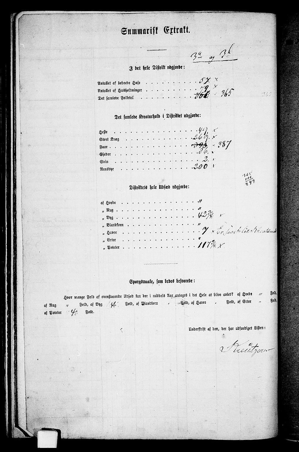 RA, Folketelling 1865 for 1924P Målselv prestegjeld, 1865, s. 74