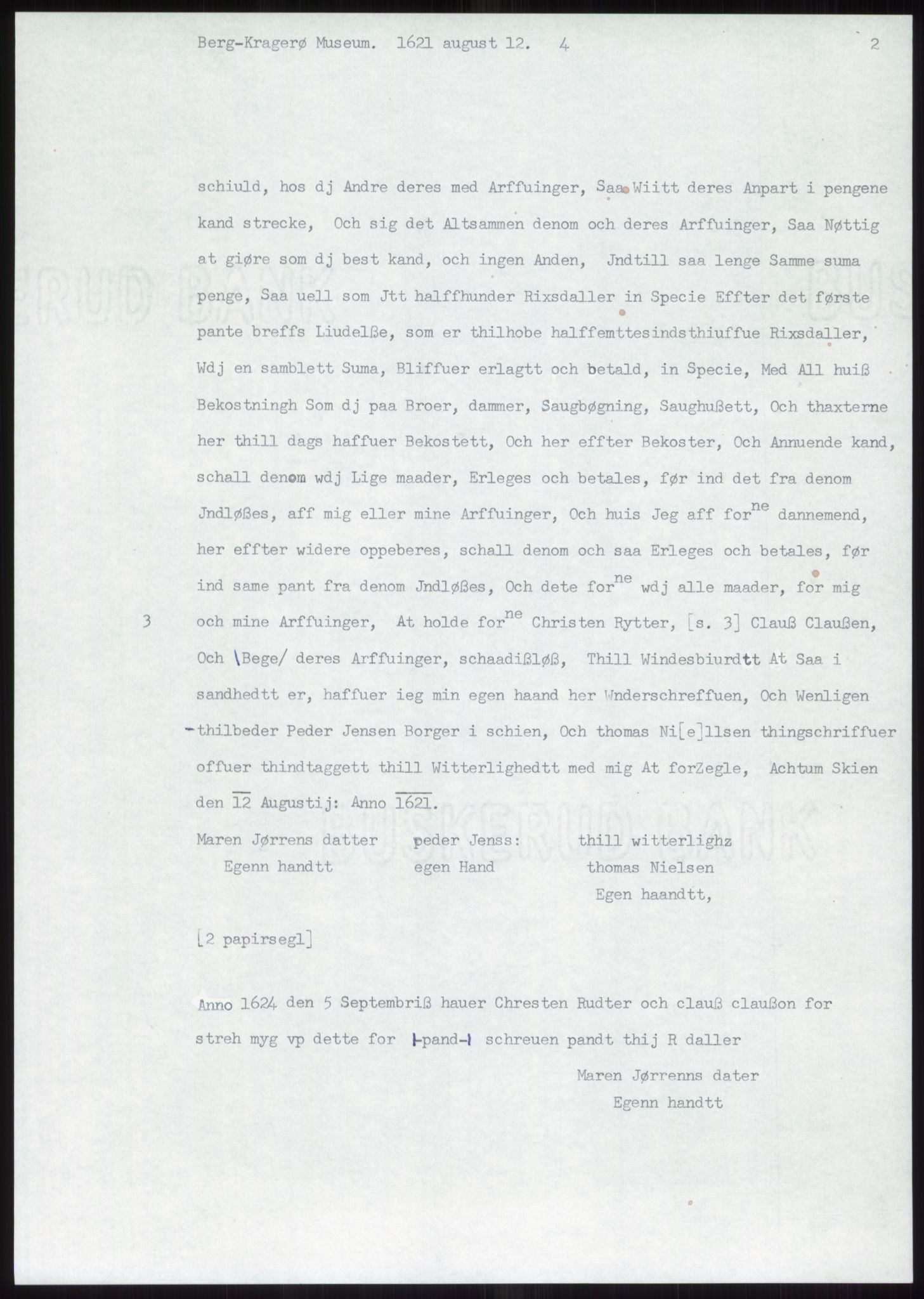 Samlinger til kildeutgivelse, Diplomavskriftsamlingen, AV/RA-EA-4053/H/Ha, s. 1390