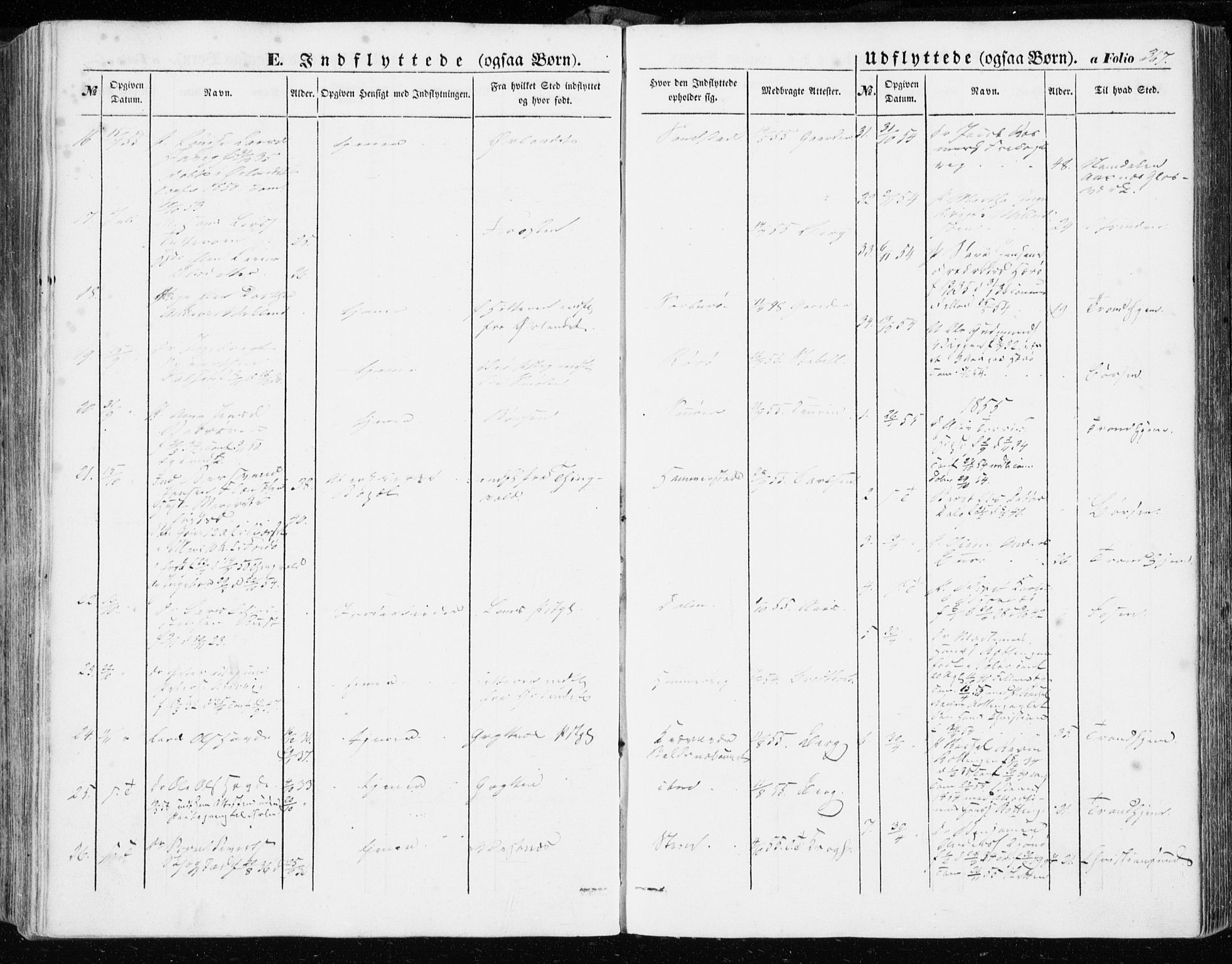 Ministerialprotokoller, klokkerbøker og fødselsregistre - Sør-Trøndelag, SAT/A-1456/634/L0530: Ministerialbok nr. 634A06, 1852-1860, s. 367