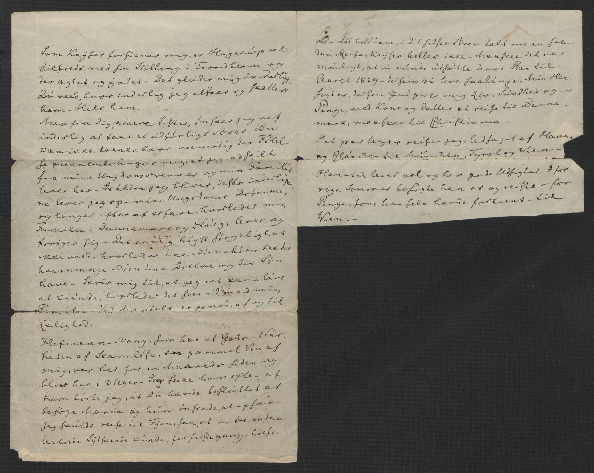 Wisløff-slekten, AV/RA-PA-0865/G/L0005: Familiebrev, 1820-1896, s. 311