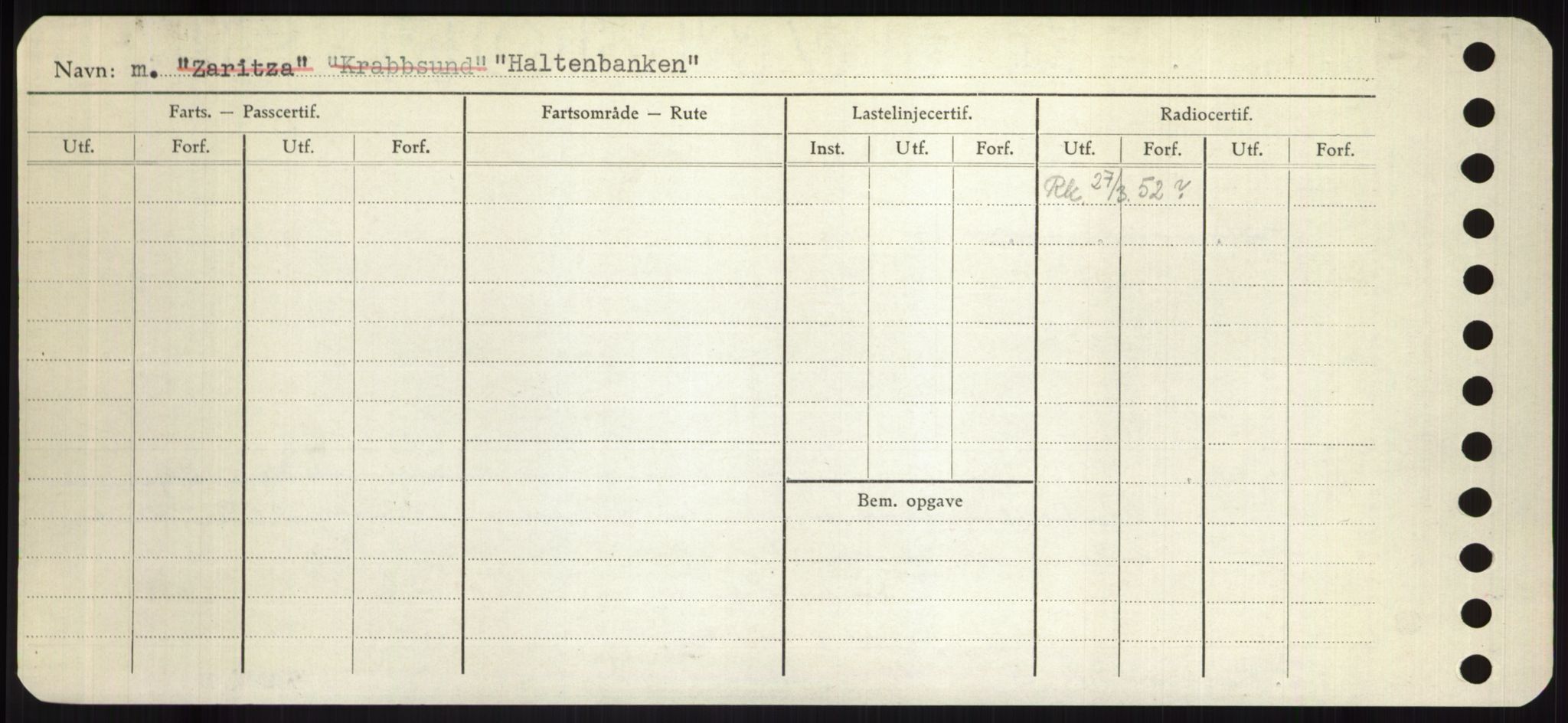 Sjøfartsdirektoratet med forløpere, Skipsmålingen, RA/S-1627/H/Hd/L0014: Fartøy, H-Havl, s. 152