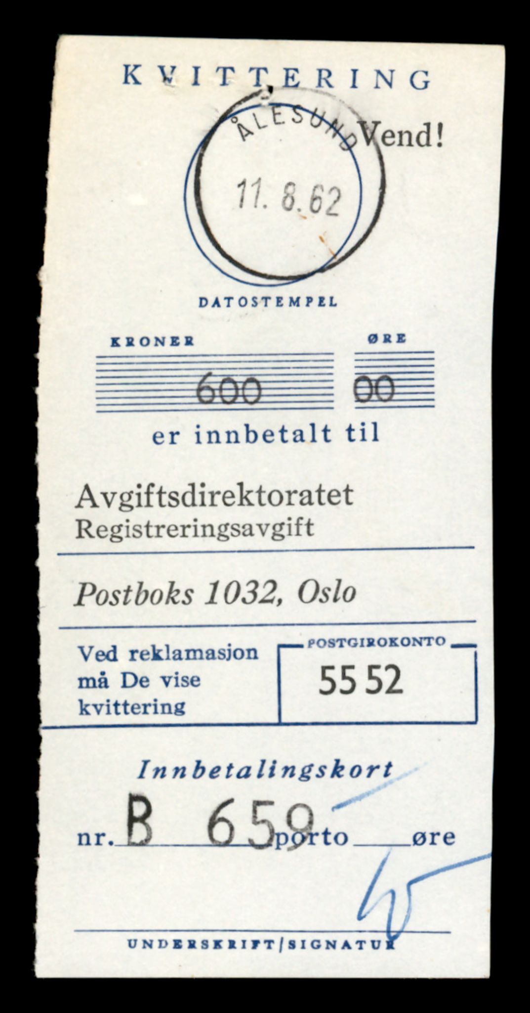 Møre og Romsdal vegkontor - Ålesund trafikkstasjon, AV/SAT-A-4099/F/Fe/L0006: Registreringskort for kjøretøy T 547 - T 650, 1927-1998, s. 2281