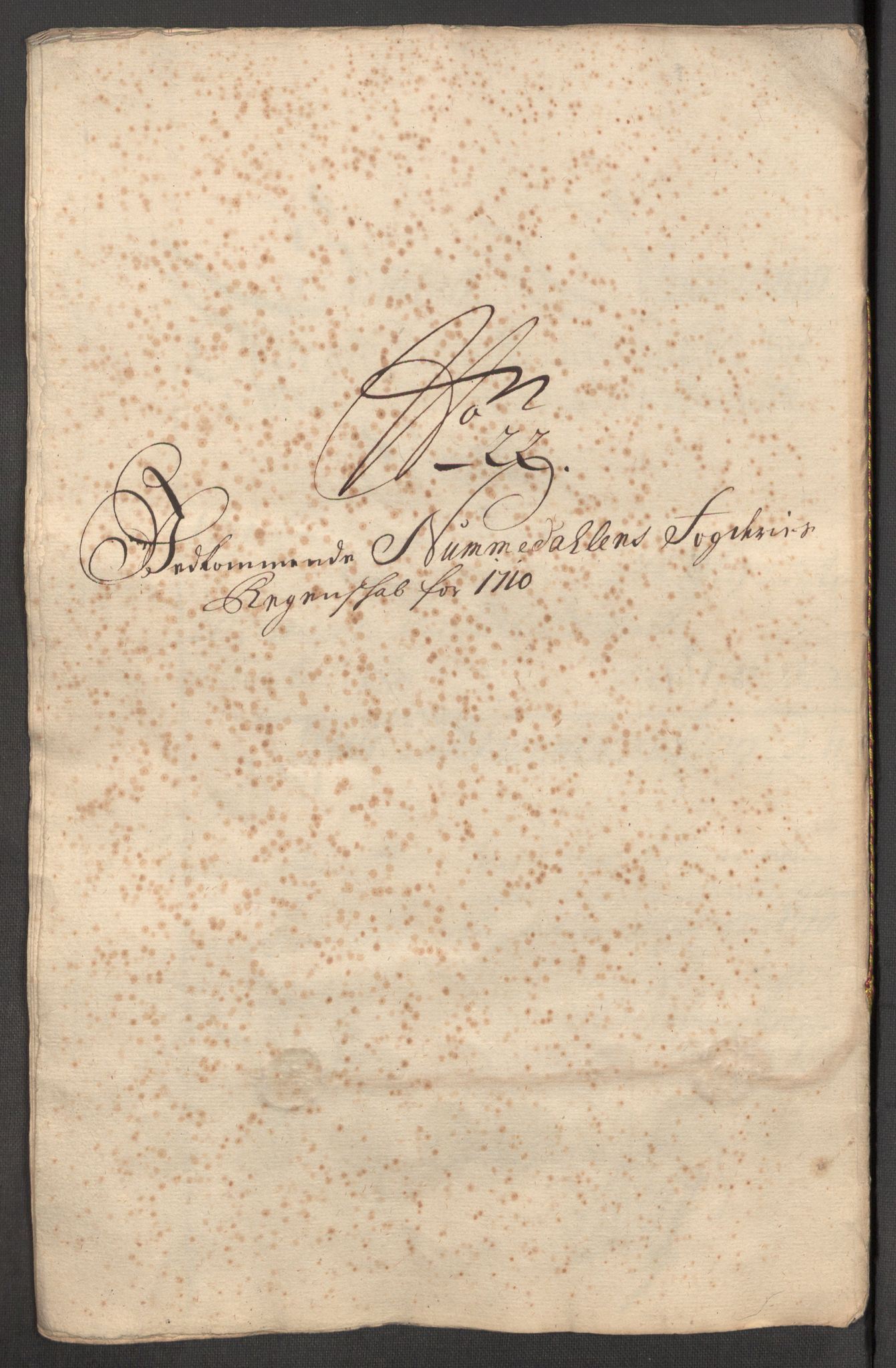 Rentekammeret inntil 1814, Reviderte regnskaper, Fogderegnskap, AV/RA-EA-4092/R64/L4431: Fogderegnskap Namdal, 1709-1710, s. 450