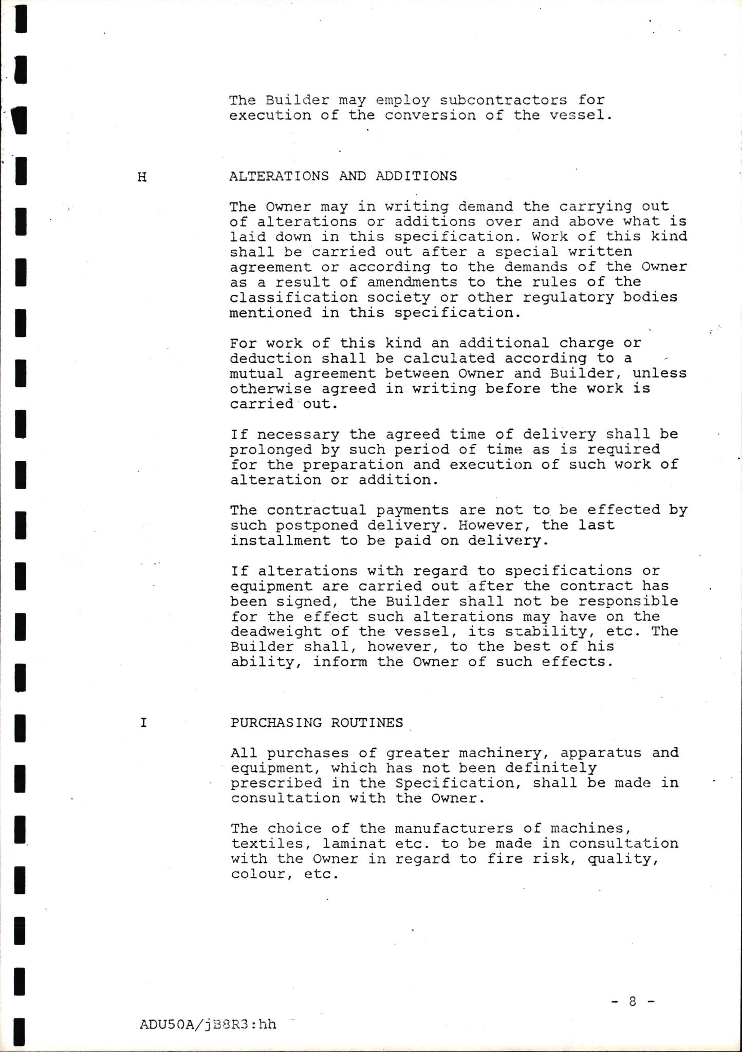 Pa 1503 - Stavanger Drilling AS, AV/SAST-A-101906/2/E/Eb/Eba/L0007: Sak og korrespondanse, 1975-1980