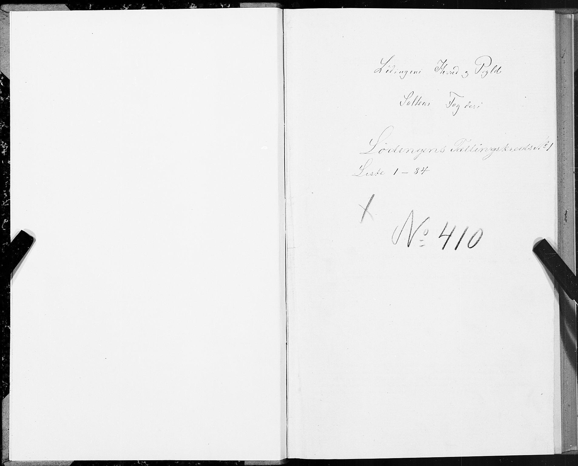 SAT, Folketelling 1875 for 1851P Lødingen prestegjeld, 1875