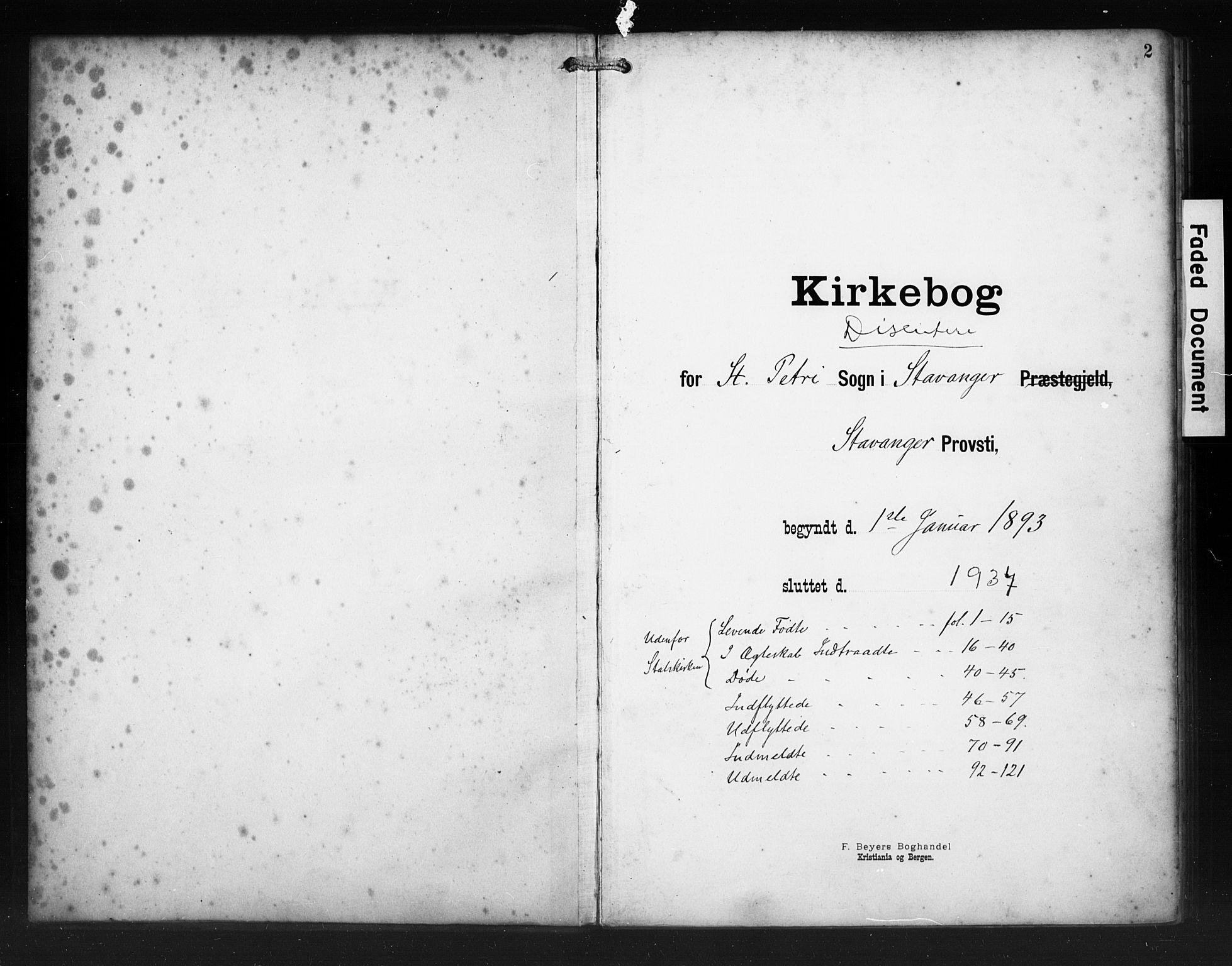 St. Petri sokneprestkontor, AV/SAST-A-101813/001/30/30BA/L0020: Ministerialbok nr. A 18, 1893-1928, s. 2