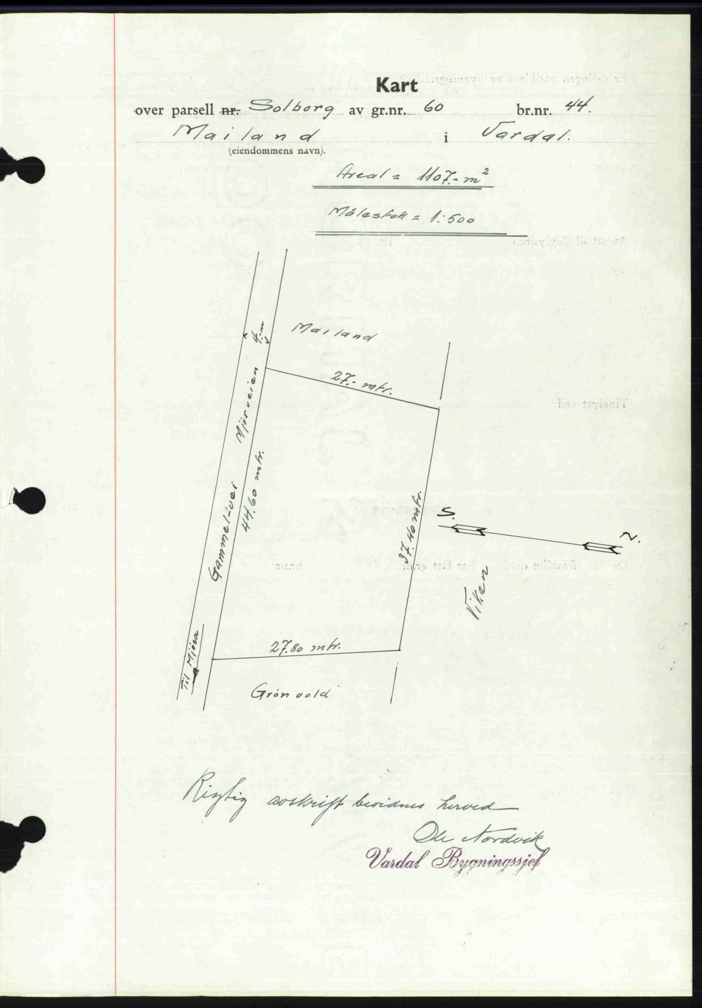 Toten tingrett, SAH/TING-006/H/Hb/Hbc/L0004: Pantebok nr. Hbc-04, 1938-1938, Dagboknr: 1364/1938