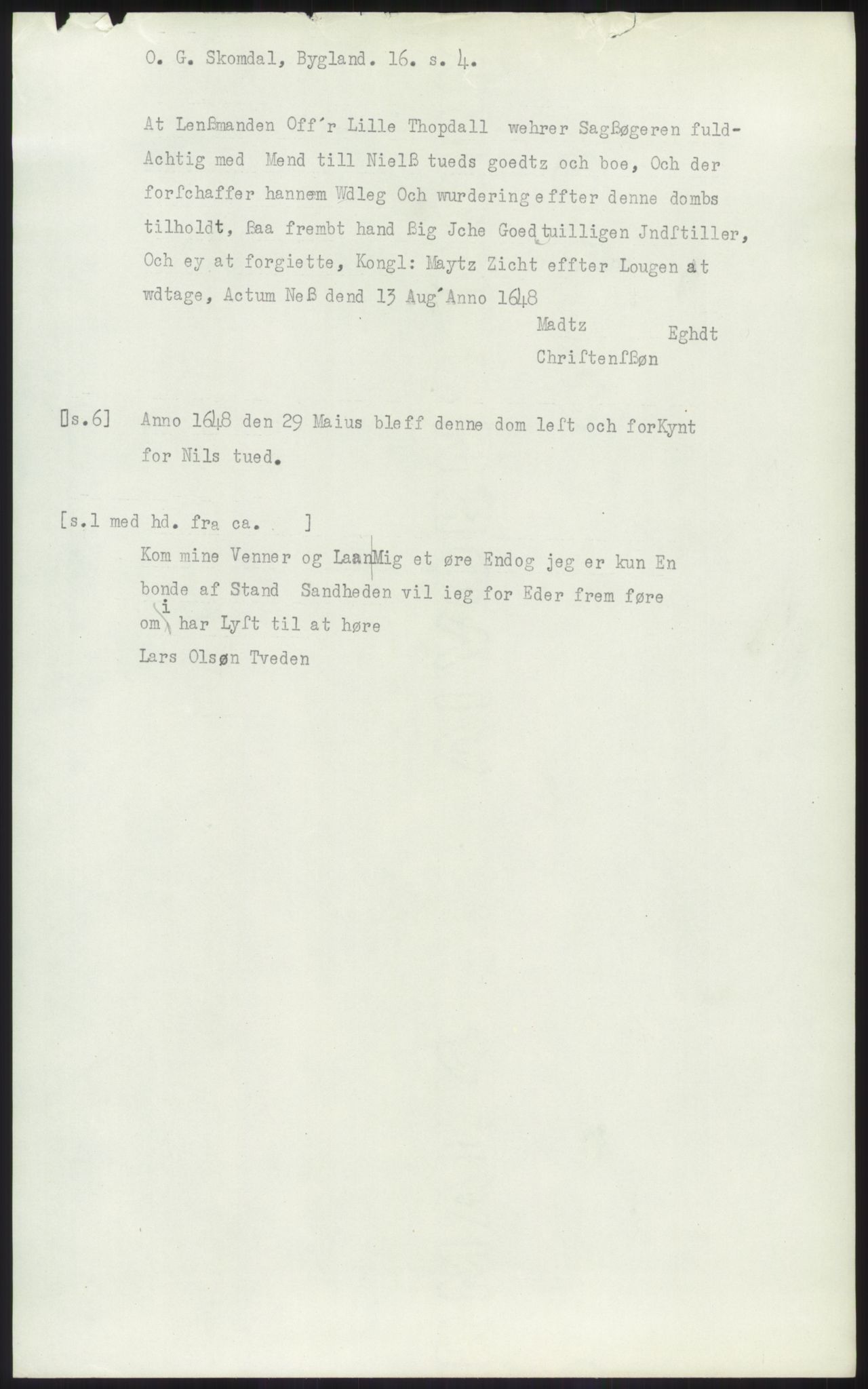 Samlinger til kildeutgivelse, Diplomavskriftsamlingen, AV/RA-EA-4053/H/Ha, s. 826