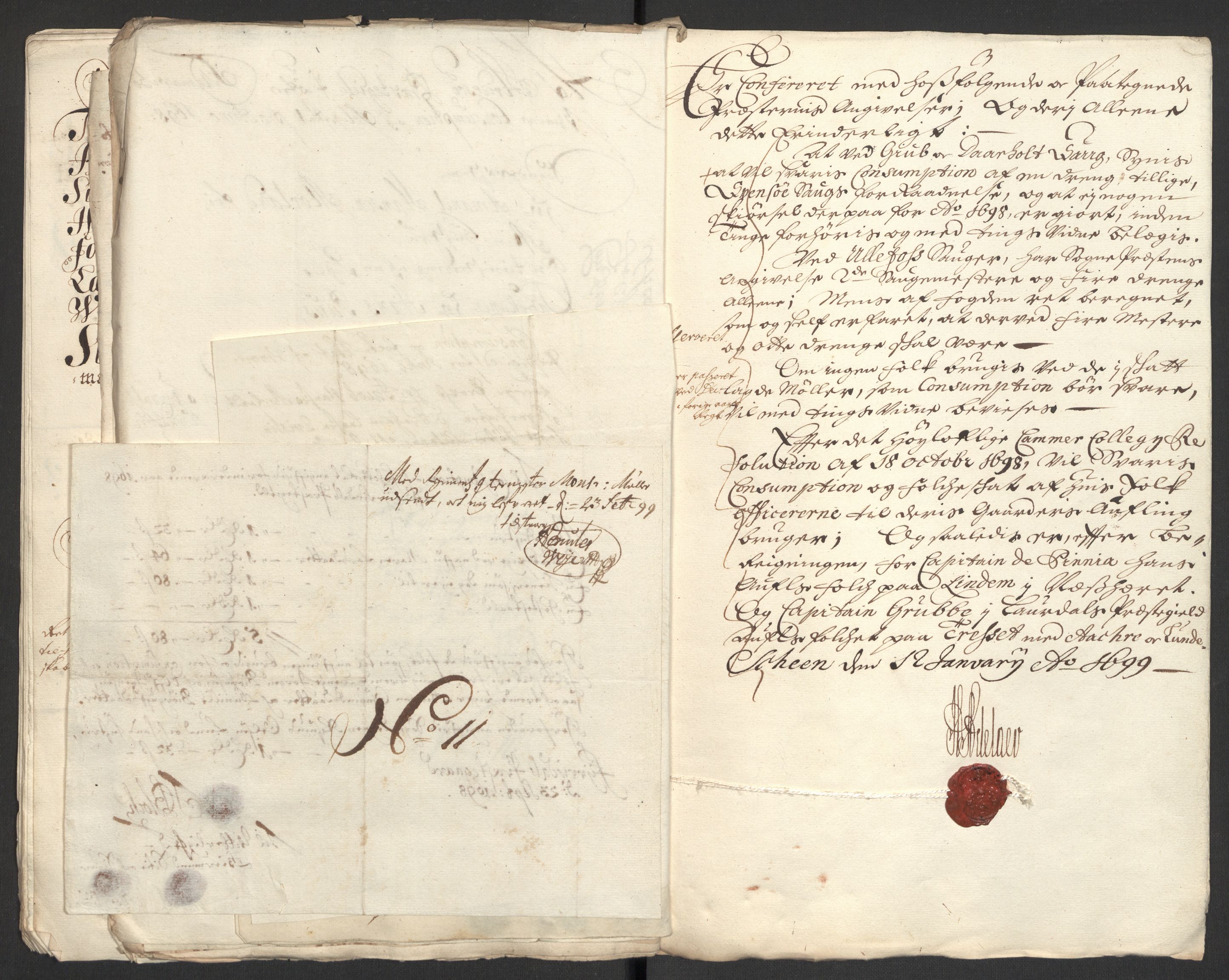 Rentekammeret inntil 1814, Reviderte regnskaper, Fogderegnskap, AV/RA-EA-4092/R36/L2099: Fogderegnskap Øvre og Nedre Telemark og Bamble, 1698, s. 29
