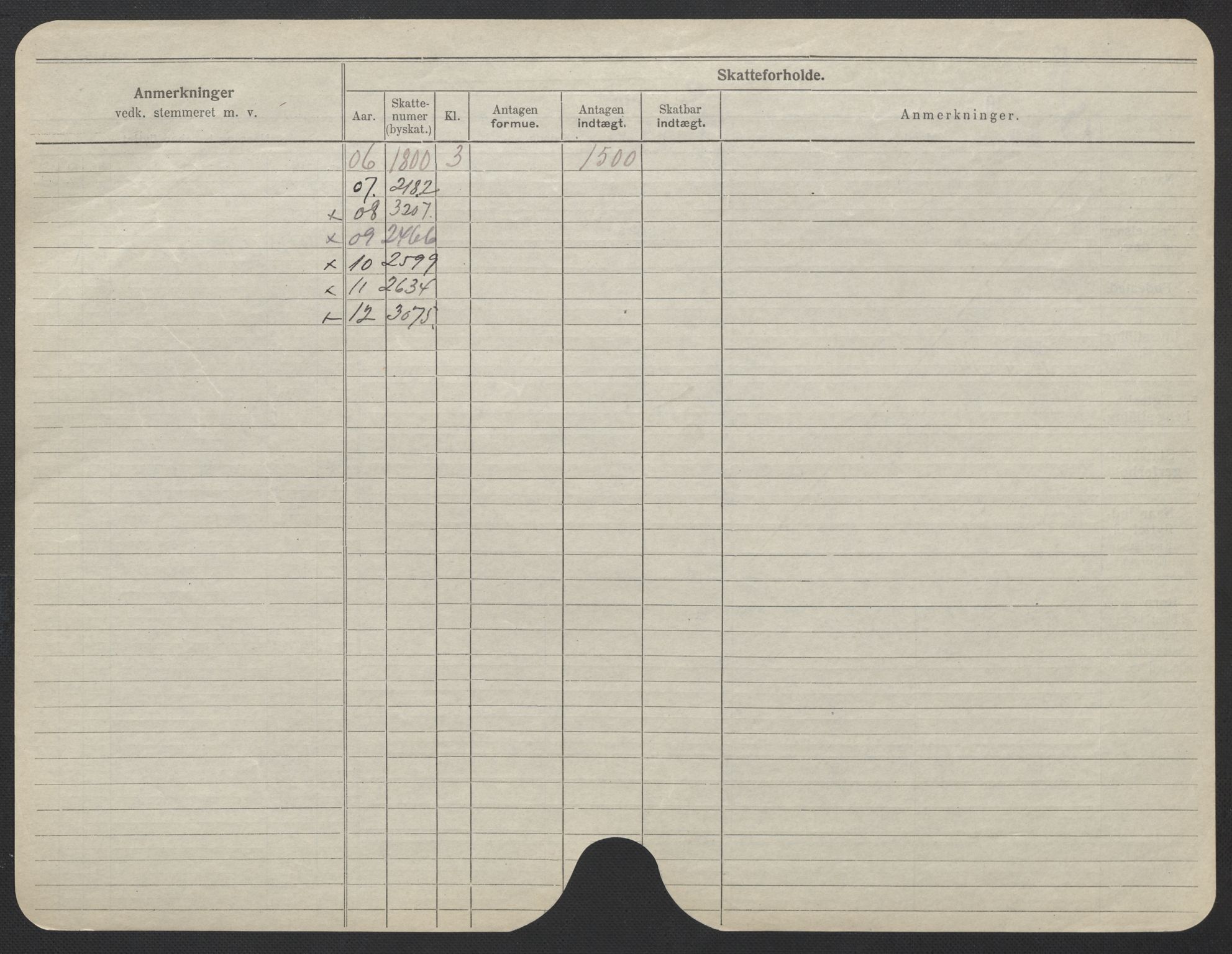 Oslo folkeregister, Registerkort, AV/SAO-A-11715/F/Fa/Fac/L0024: Kvinner, 1906-1914, s. 123b