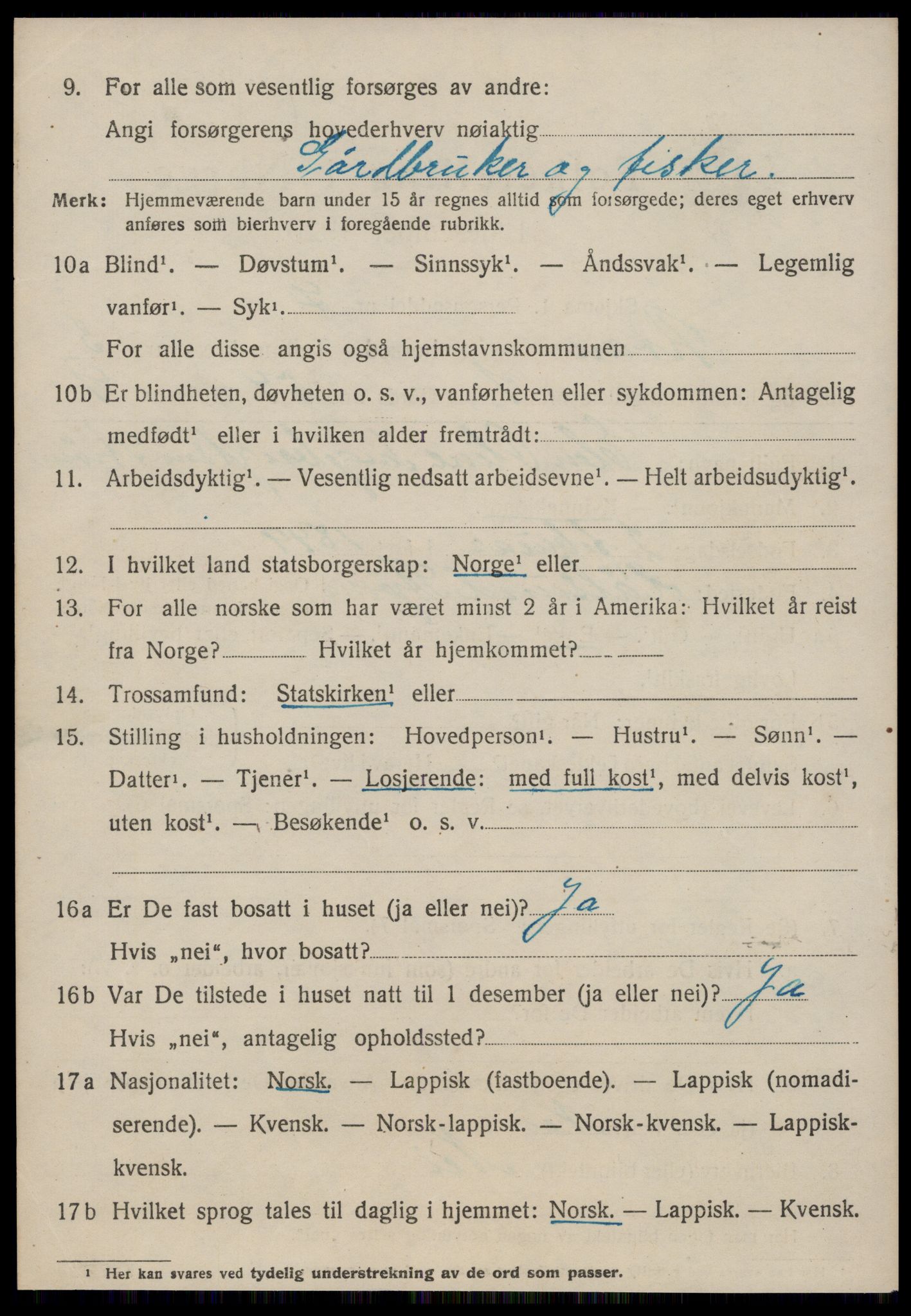 SAT, Folketelling 1920 for 1632 Roan herred, 1920, s. 2266