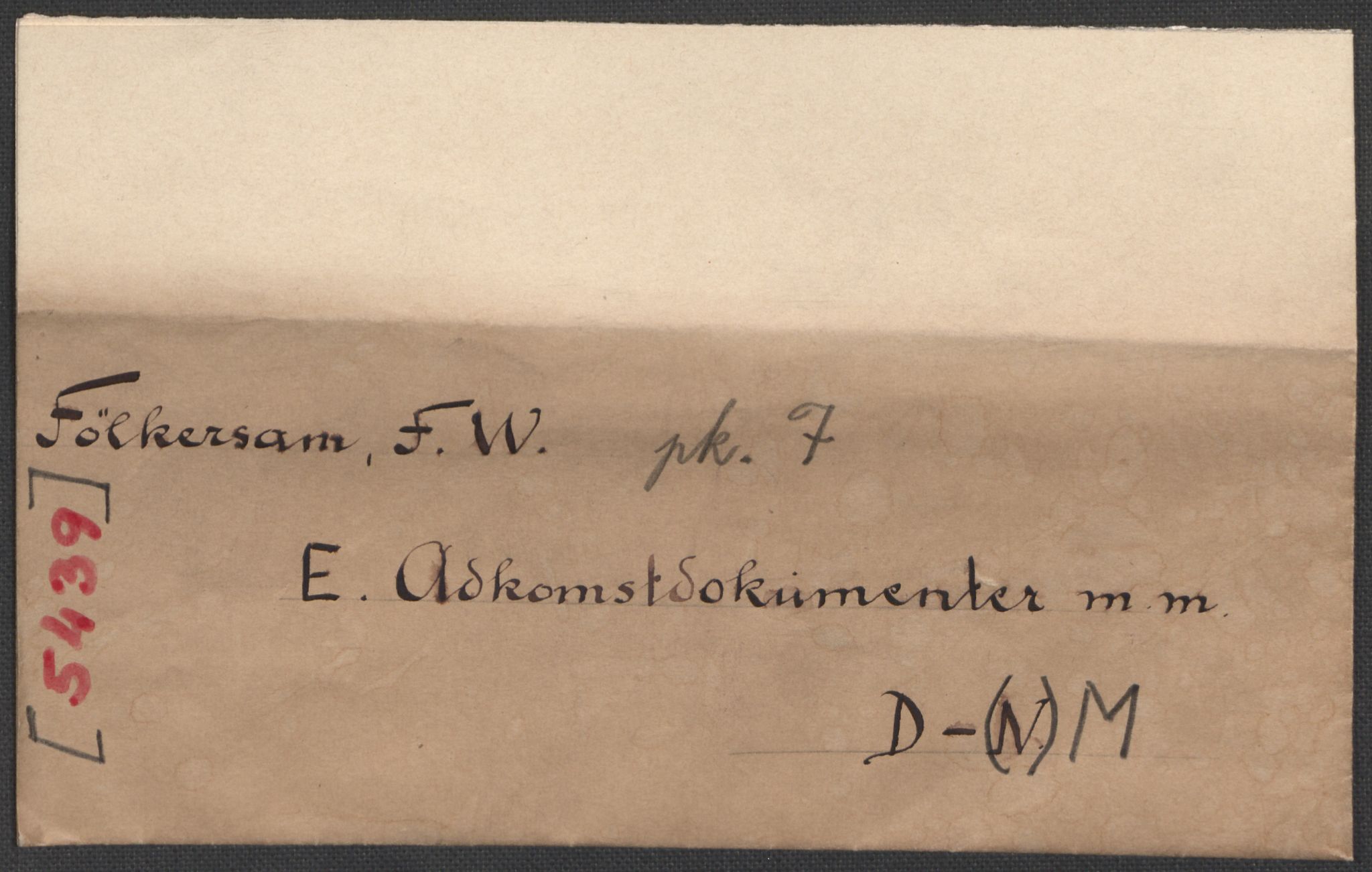 Riksarkivets diplomsamling, AV/RA-EA-5965/F12/L0005: Pk. 7 (II), 1613-1721, s. 273