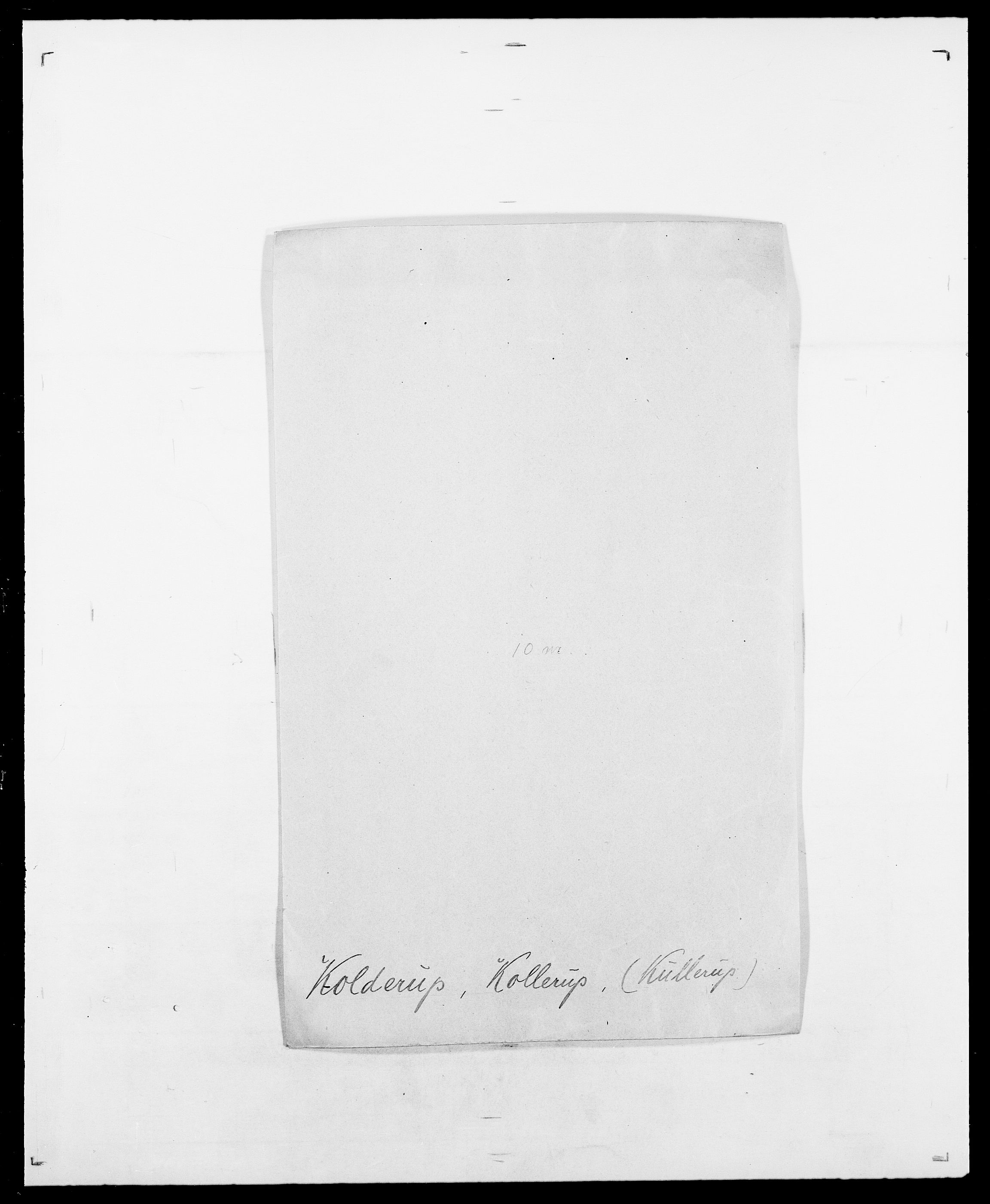 Delgobe, Charles Antoine - samling, AV/SAO-PAO-0038/D/Da/L0021: Klagenberg - Kristoft, s. 487