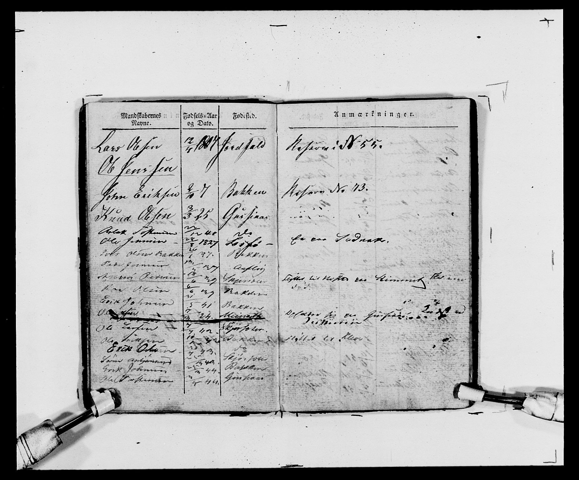 Generalitets- og kommissariatskollegiet, Det kongelige norske kommissariatskollegium, AV/RA-EA-5420/E/Eh/L0120: Tingvollske kompani, 1850-1870, s. 247