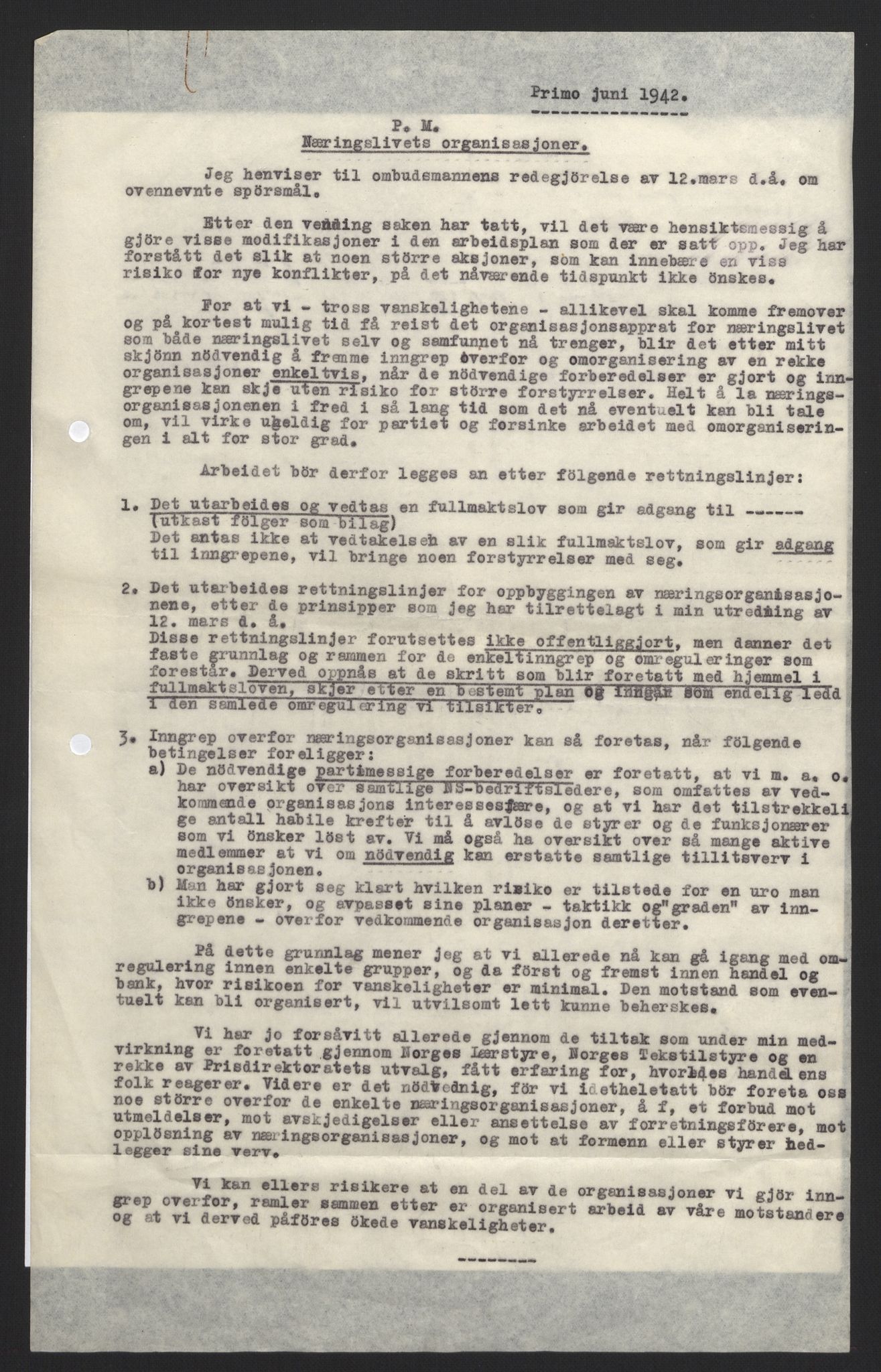 Forsvaret, Forsvarets overkommando, RA/RAFA-1920/Da/L0079: Etterretningsrapporter, 1942, s. 23