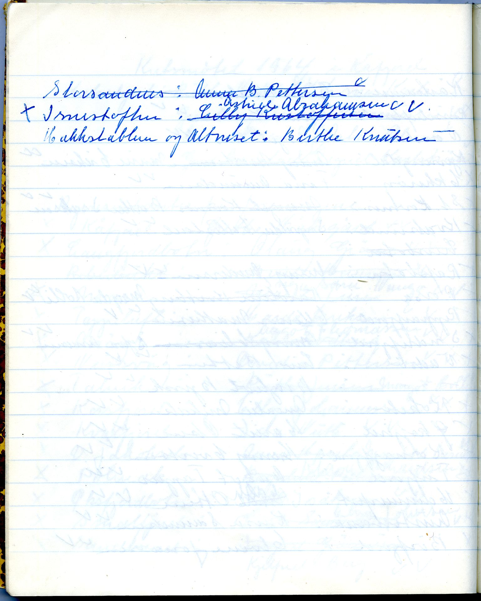 Norske Kvinners Sanitetsforening Finnmark , FMFB/A-1006/A/Ab/L0005: Møteprotokoll for kretsmøterepresentanter , 1961-1977