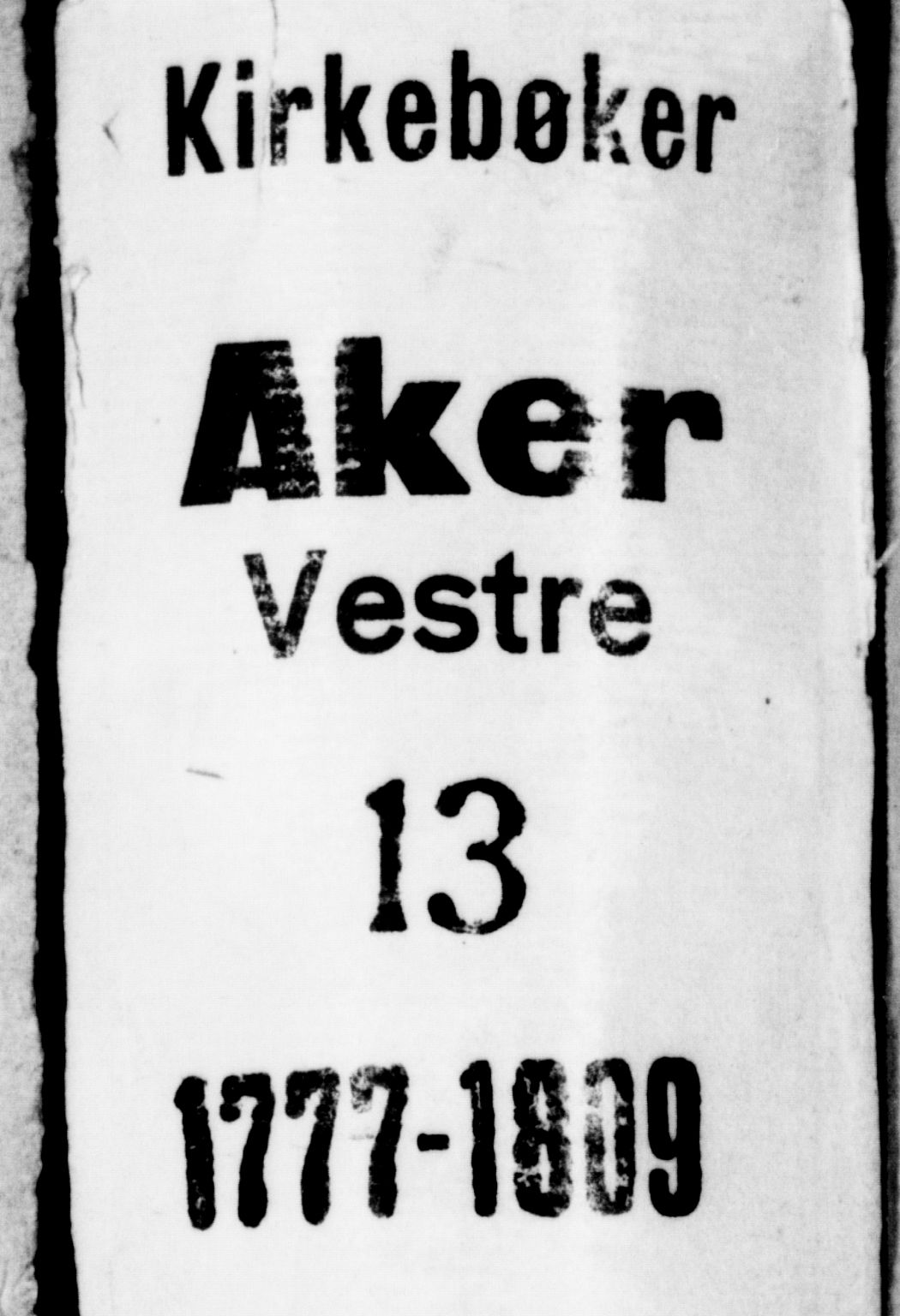 Garnisonsmenigheten Kirkebøker, AV/SAO-A-10846/F/Fa/L0003: Ministerialbok nr. 3, 1777-1809