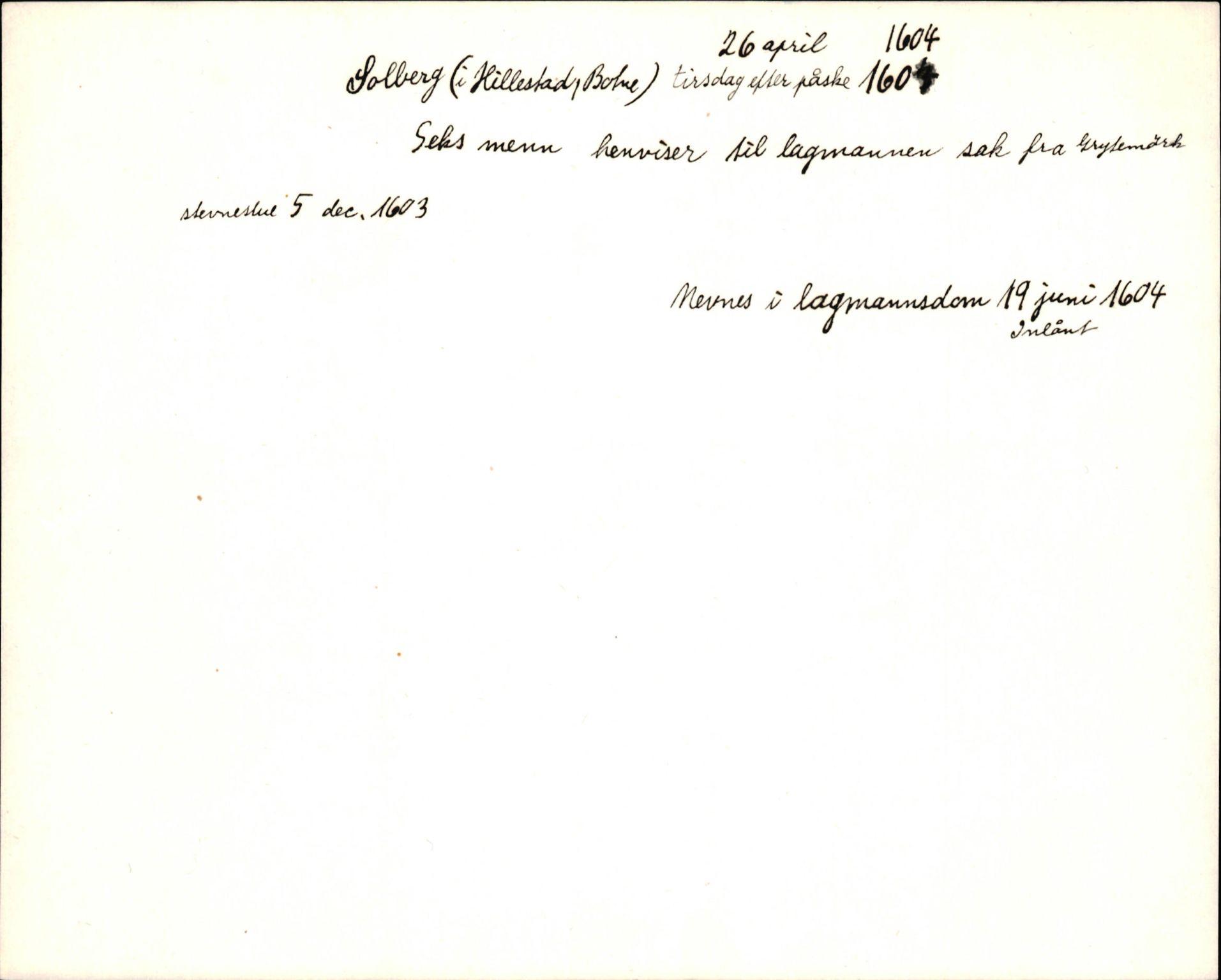 Riksarkivets diplomsamling, AV/RA-EA-5965/F35/F35d/L0002: Innlånte diplomer, seddelregister, 1592-1620, s. 401