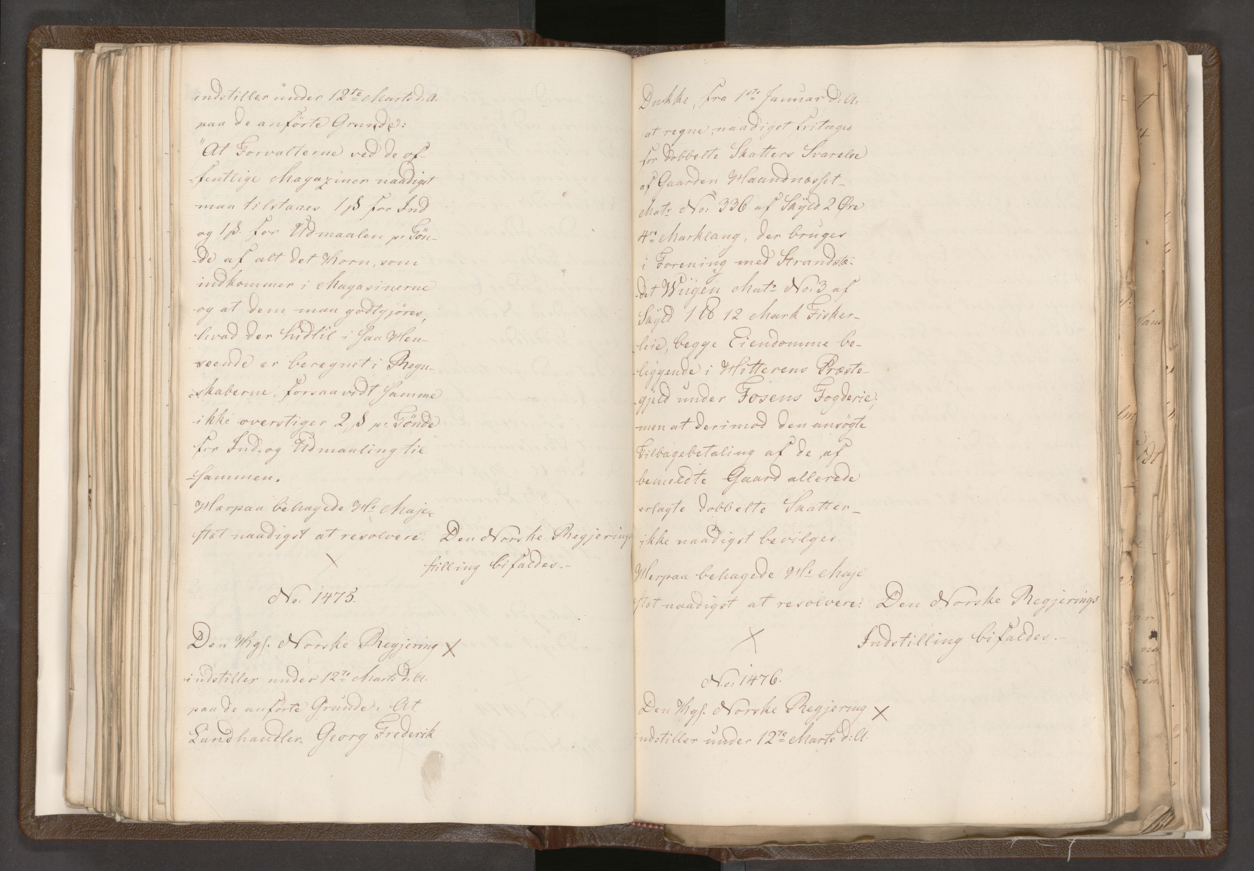 Statsrådssekretariatet, AV/RA-S-1001/A/Ab/L0018: Kgl. res. nr. 1112-1753, 1. halvår, 1824