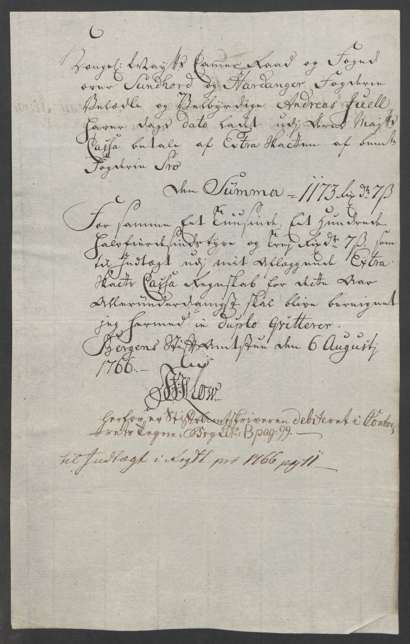 Rentekammeret inntil 1814, Reviderte regnskaper, Fogderegnskap, RA/EA-4092/R48/L3136: Ekstraskatten Sunnhordland og Hardanger, 1762-1772, s. 86