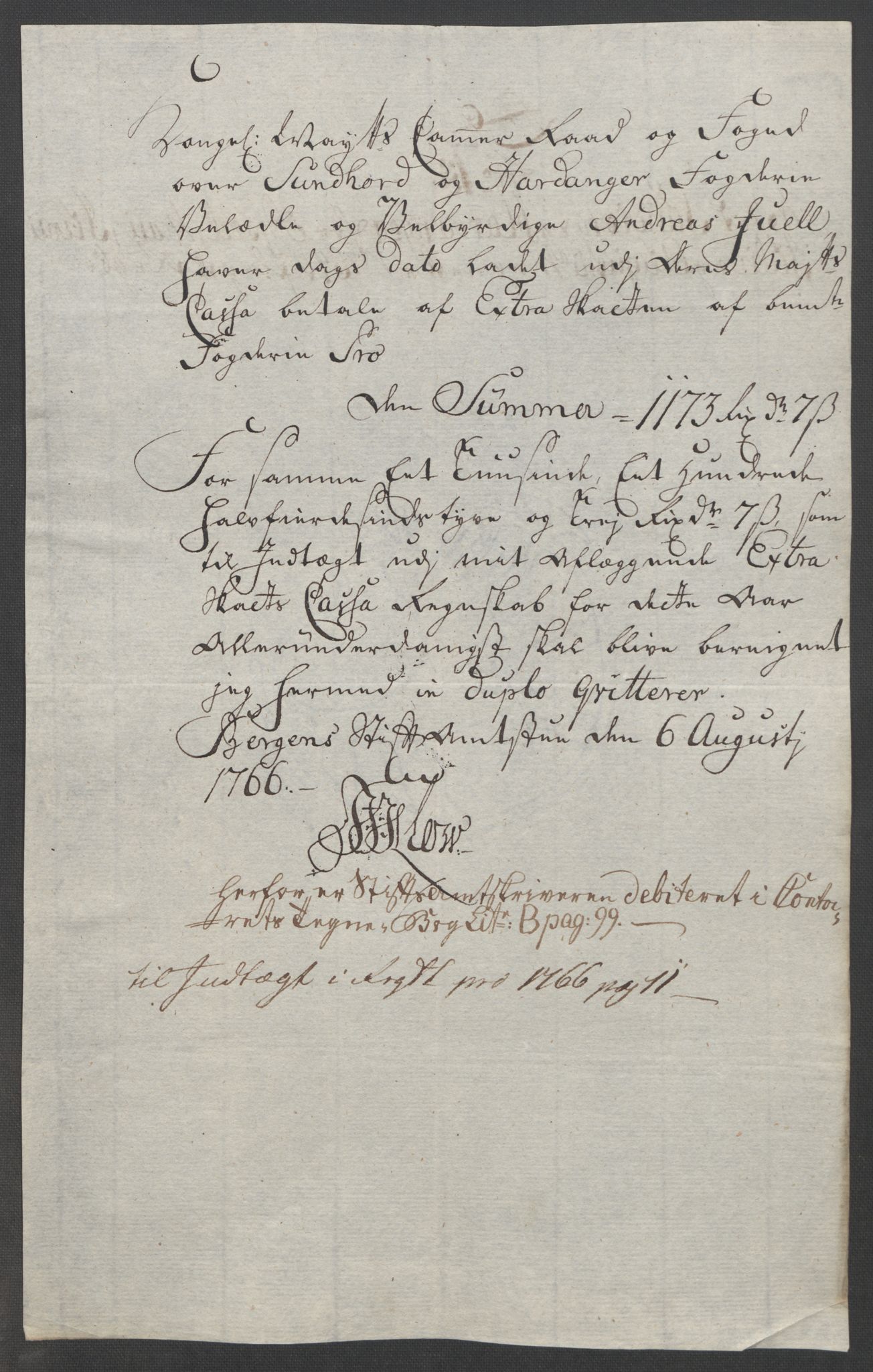 Rentekammeret inntil 1814, Reviderte regnskaper, Fogderegnskap, AV/RA-EA-4092/R48/L3136: Ekstraskatten Sunnhordland og Hardanger, 1762-1772, s. 86