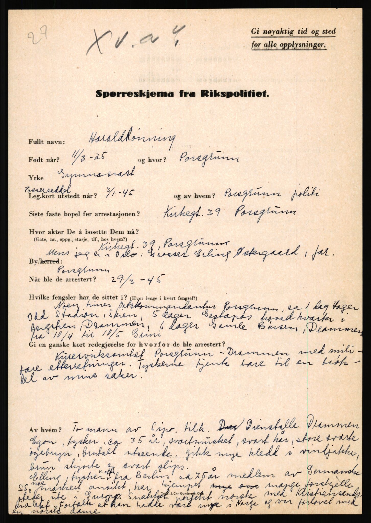 Rikspolitisjefen, AV/RA-S-1560/L/L0014: Pettersen, Aksel - Savosnick, Ernst, 1940-1945, s. 982