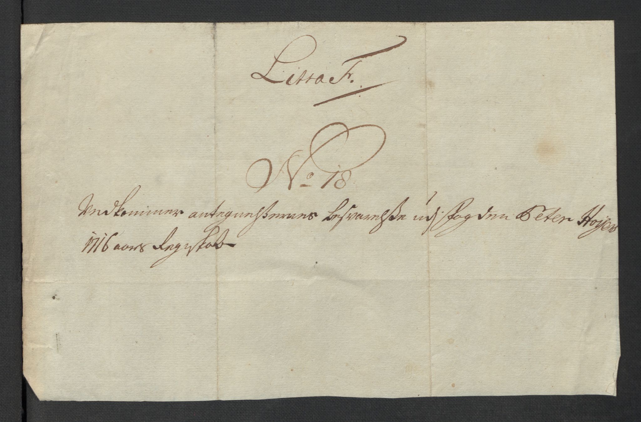 Rentekammeret inntil 1814, Reviderte regnskaper, Fogderegnskap, RA/EA-4092/R39/L2325: Fogderegnskap Nedenes, 1716, s. 478