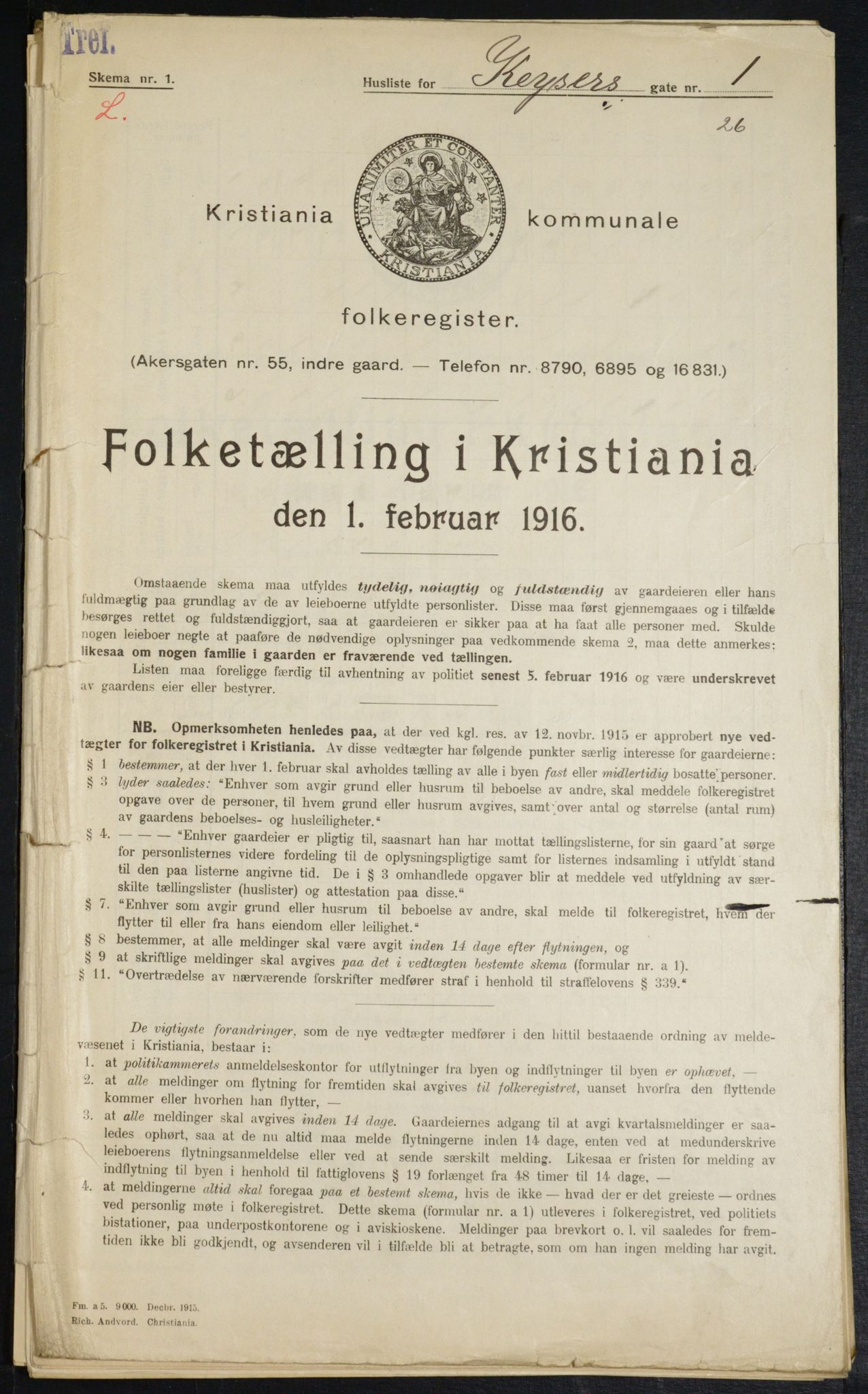 OBA, Kommunal folketelling 1.2.1916 for Kristiania, 1916, s. 50227